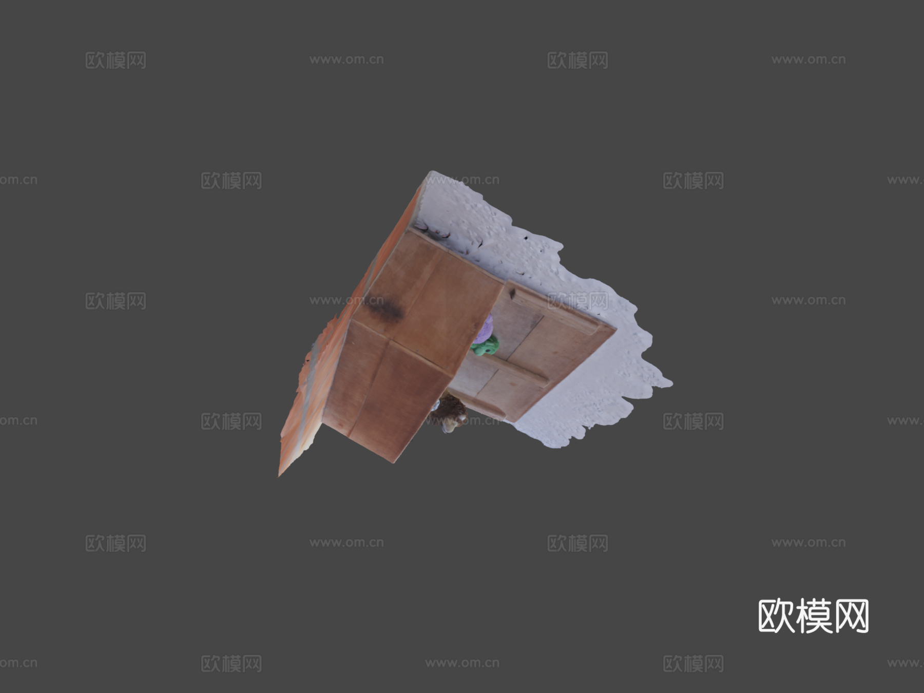 玩具盒3d模型