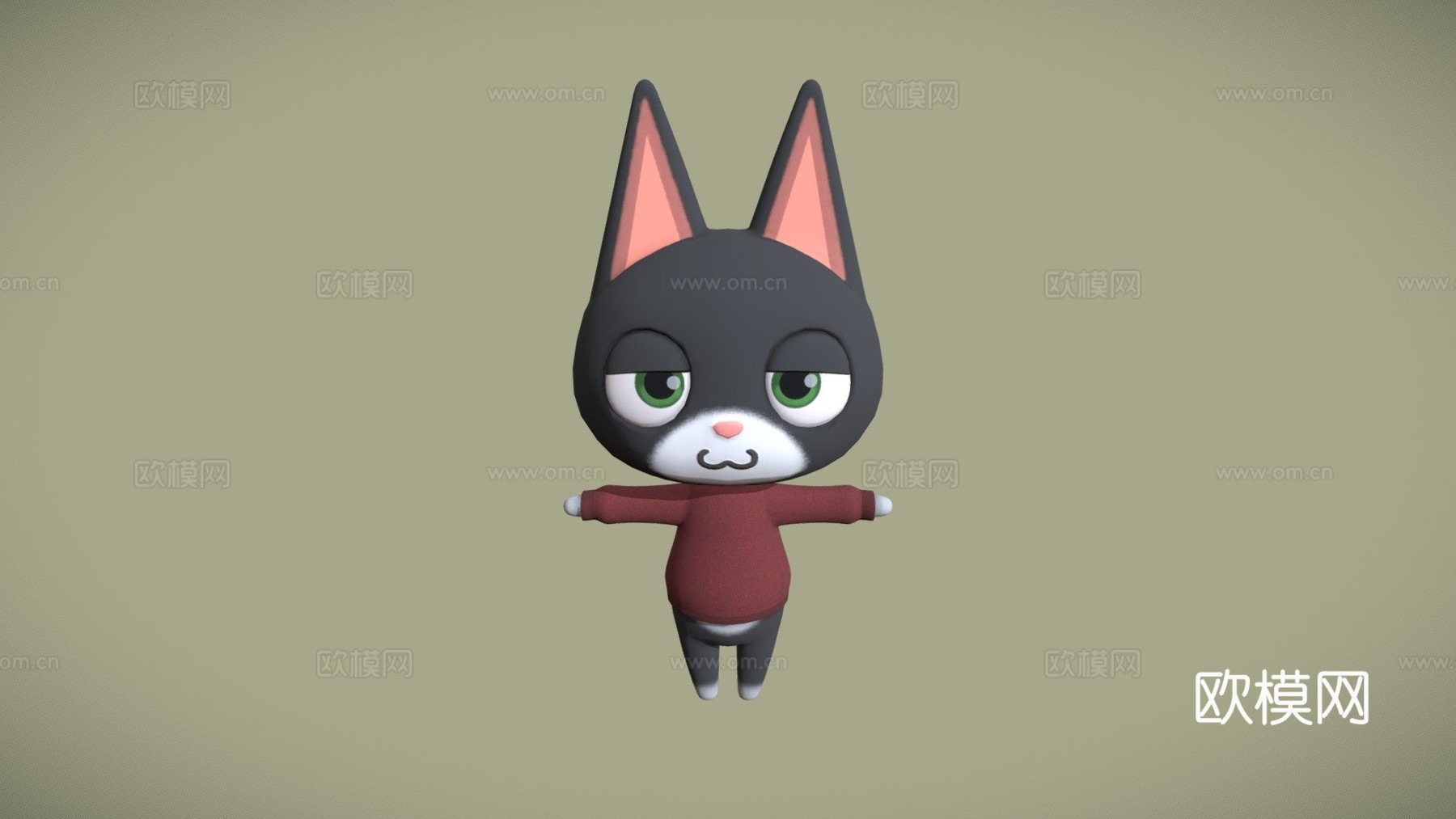 玛奇朵3d模型