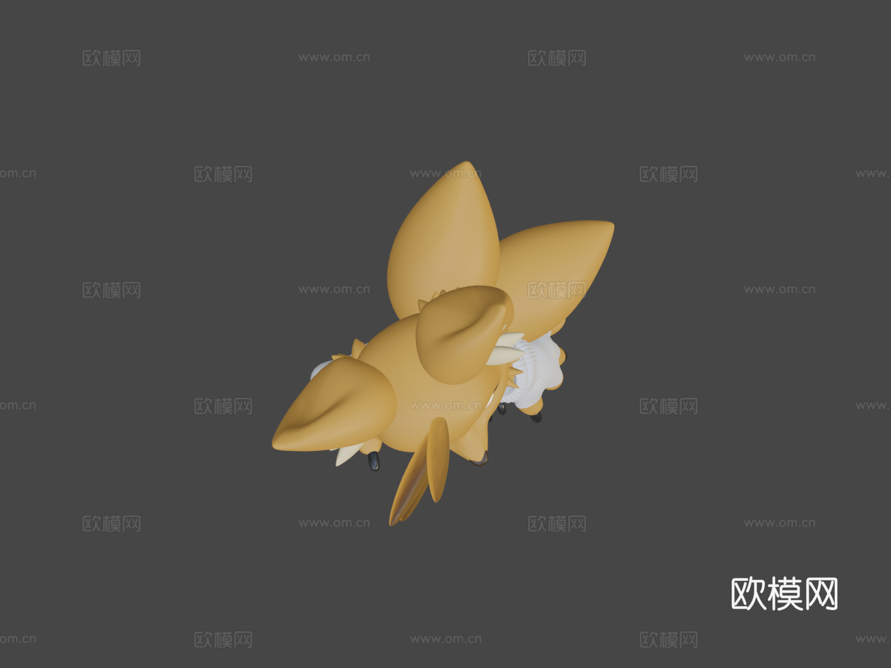卡通人物3d模型
