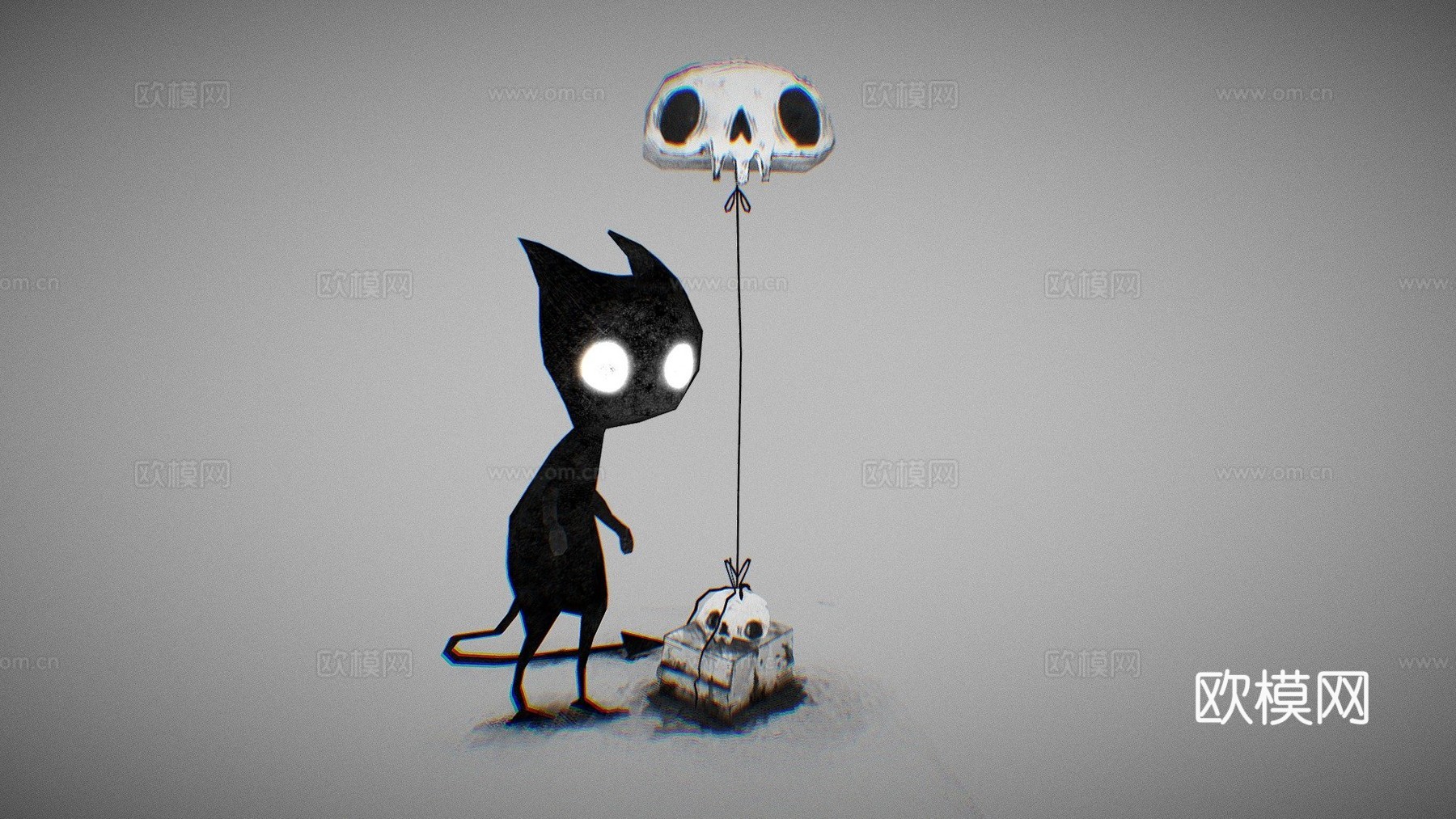 恶魔男孩3d模型