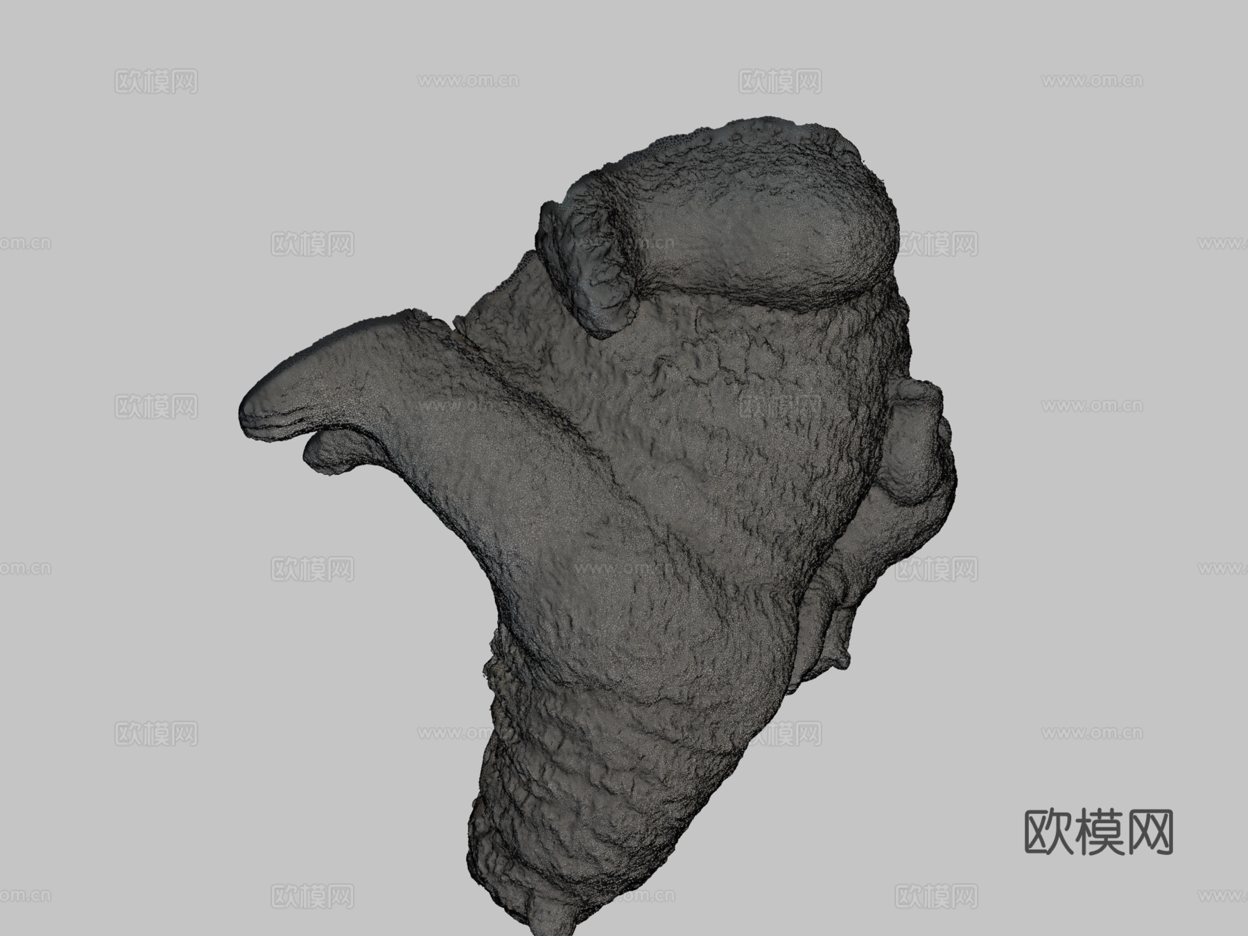 北极熊装饰品3d模型