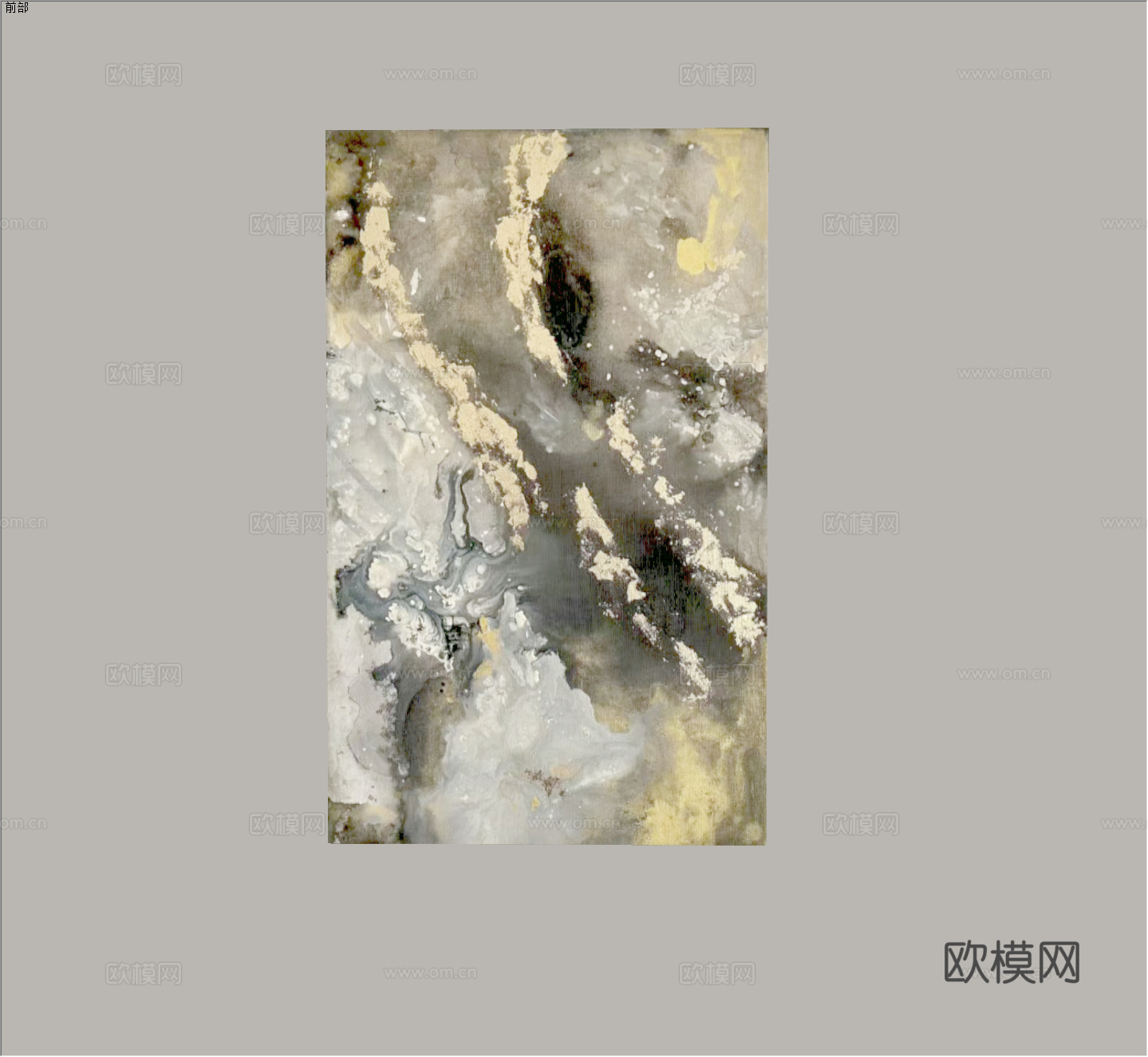 现代简约装饰挂画 意式极简装饰挂画 现代轻奢装饰挂画su模型
