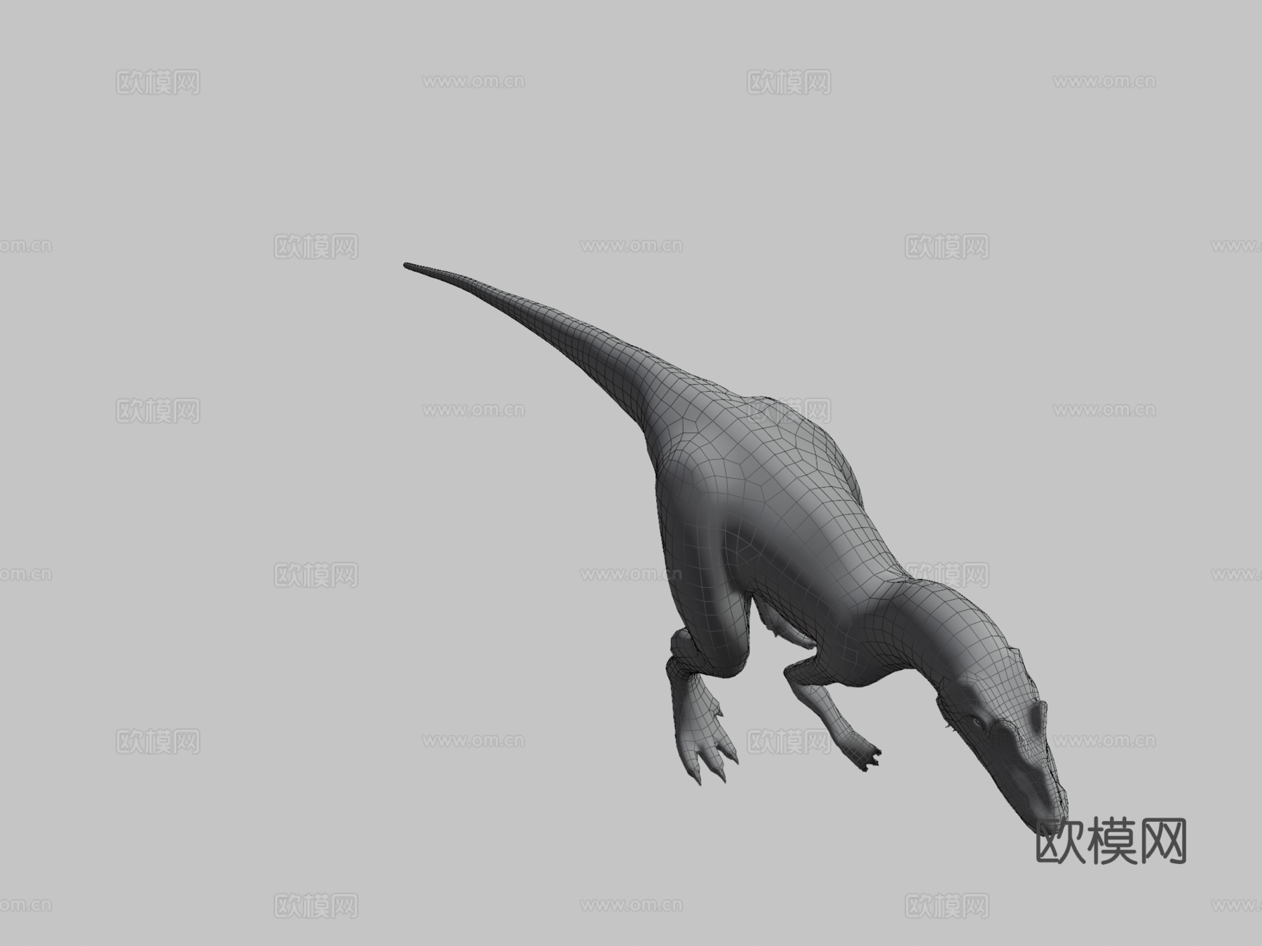 异特龙3d模型