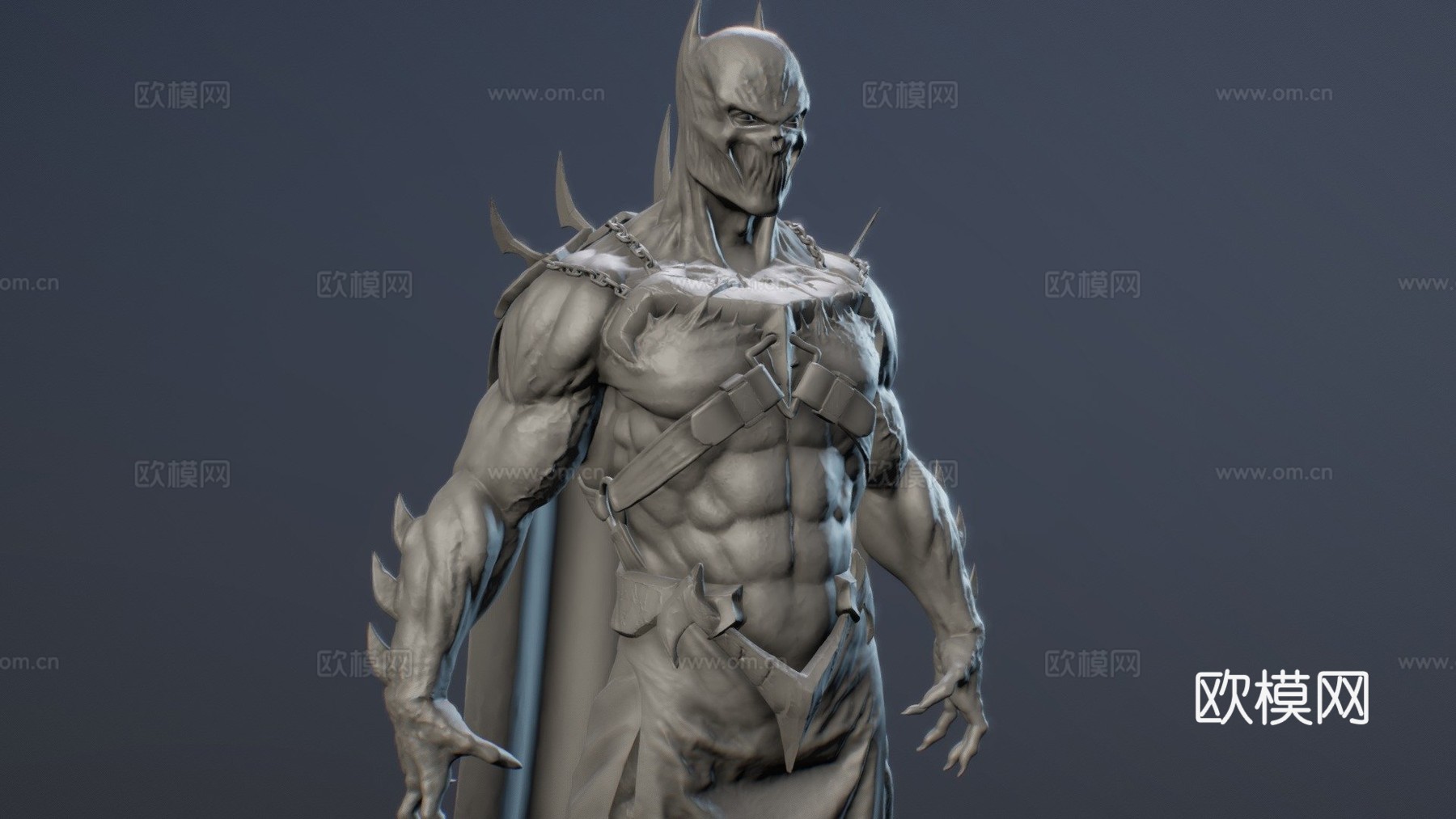 黑暗骑士3d模型