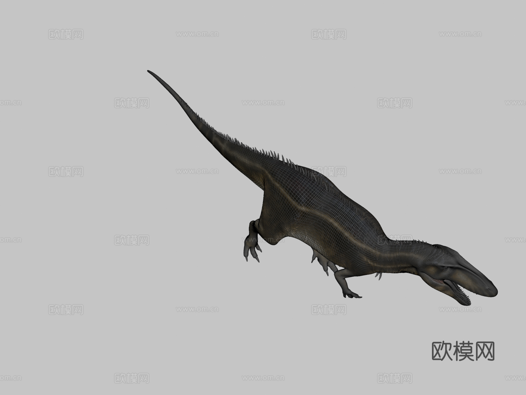 撒哈拉鲨齿龙3d模型