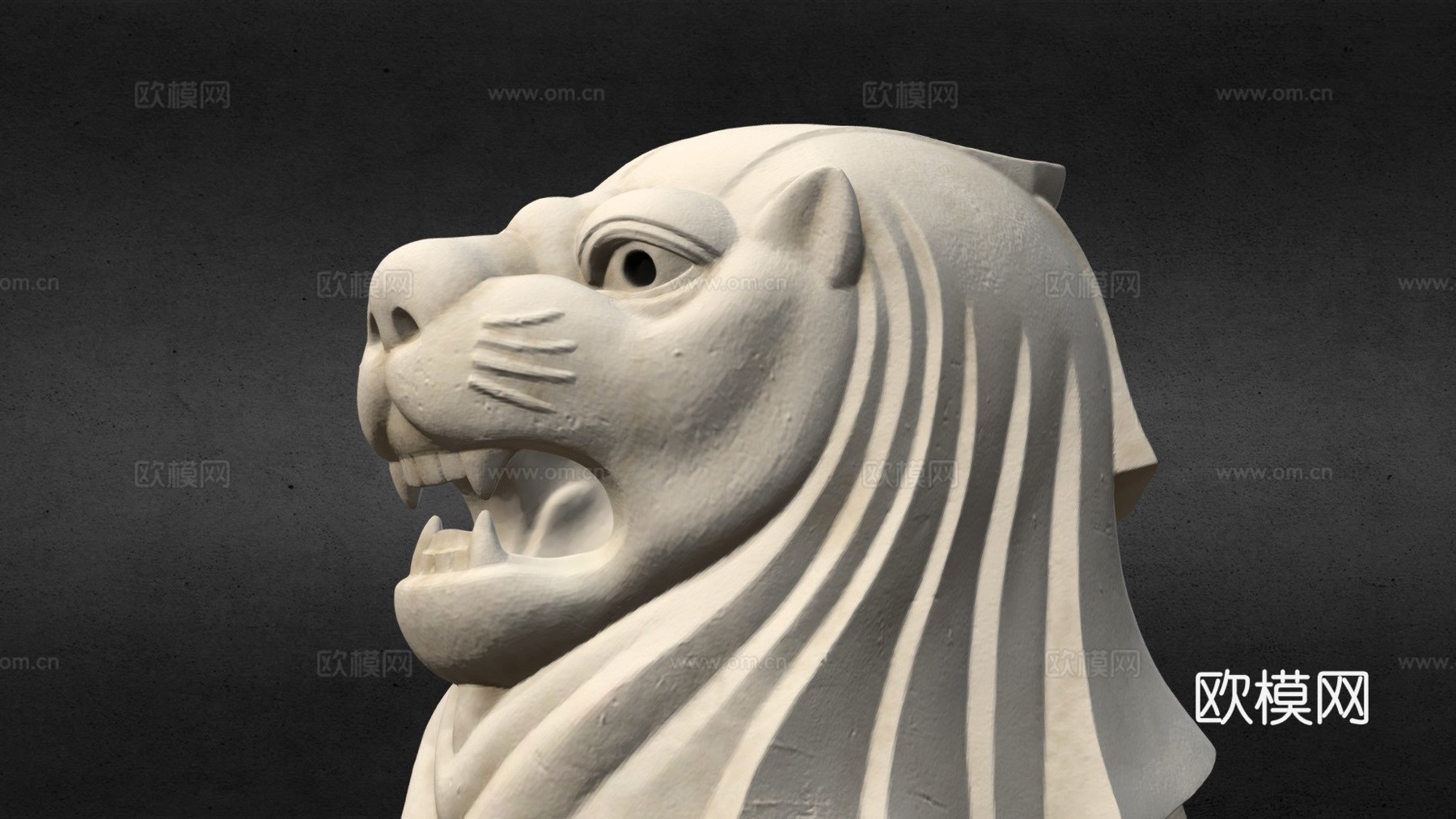 狮子3d模型
