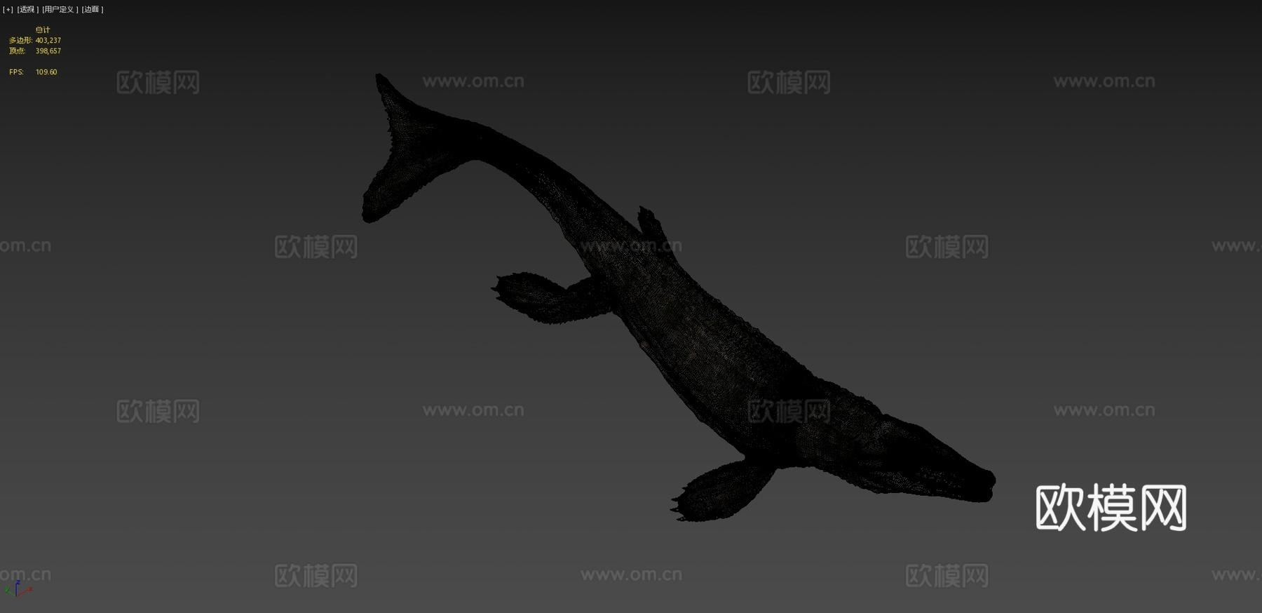 达科龙3d模型