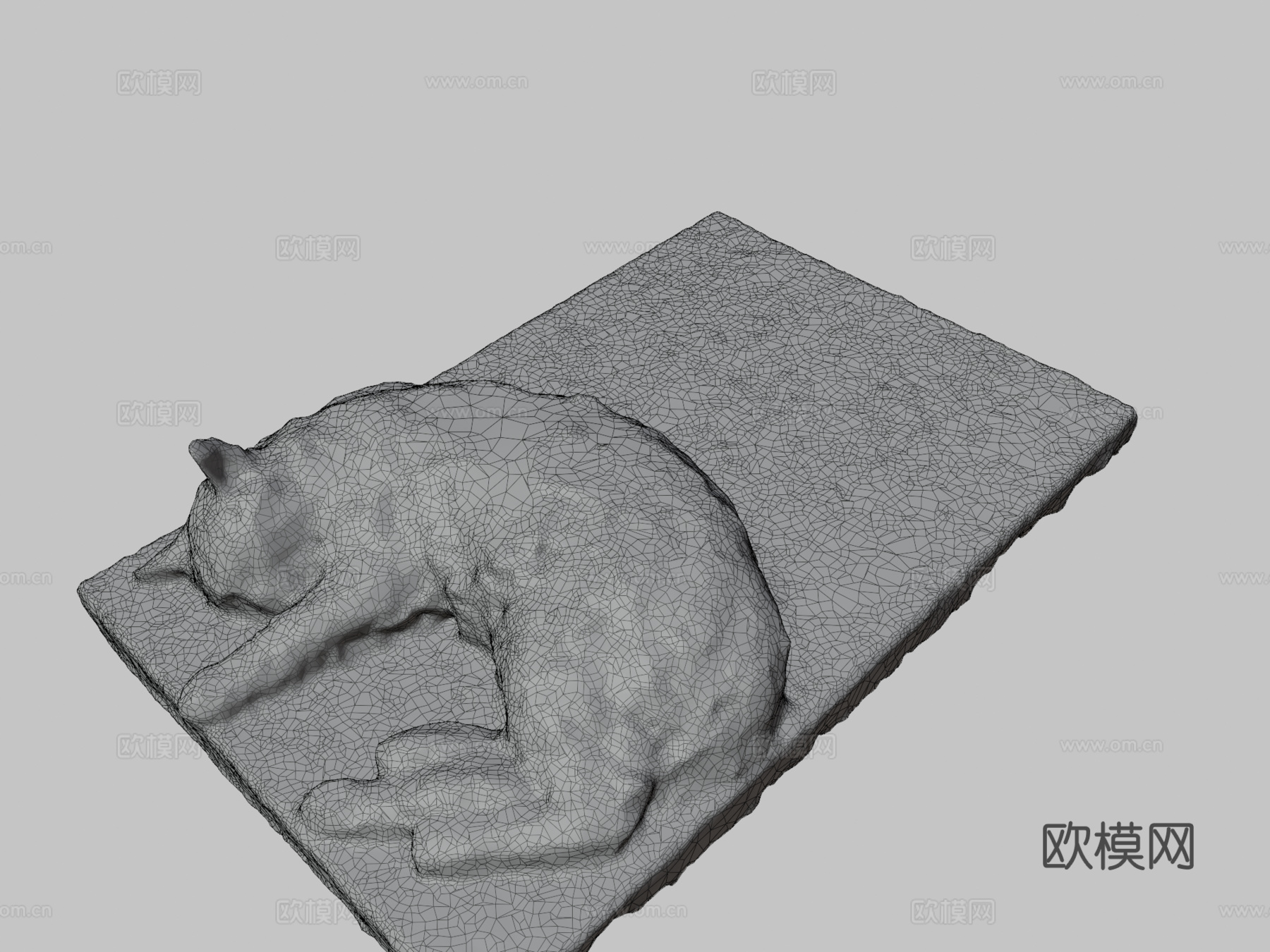 猫咪比比3d模型