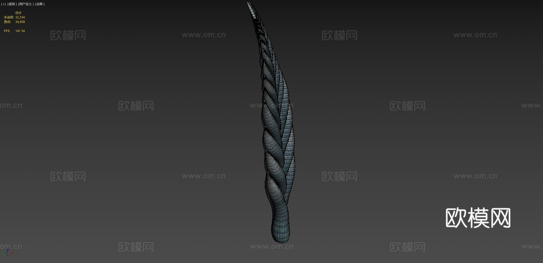 查尼亚梅索尼3d模型