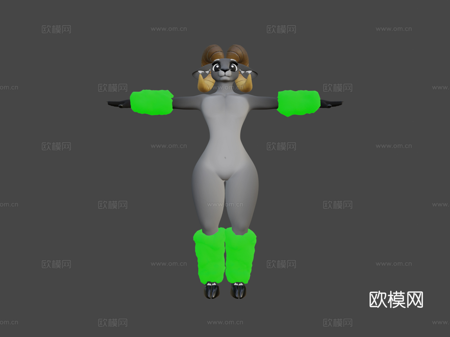 绵羊-VRChat与VTuber虚拟形象3d模型