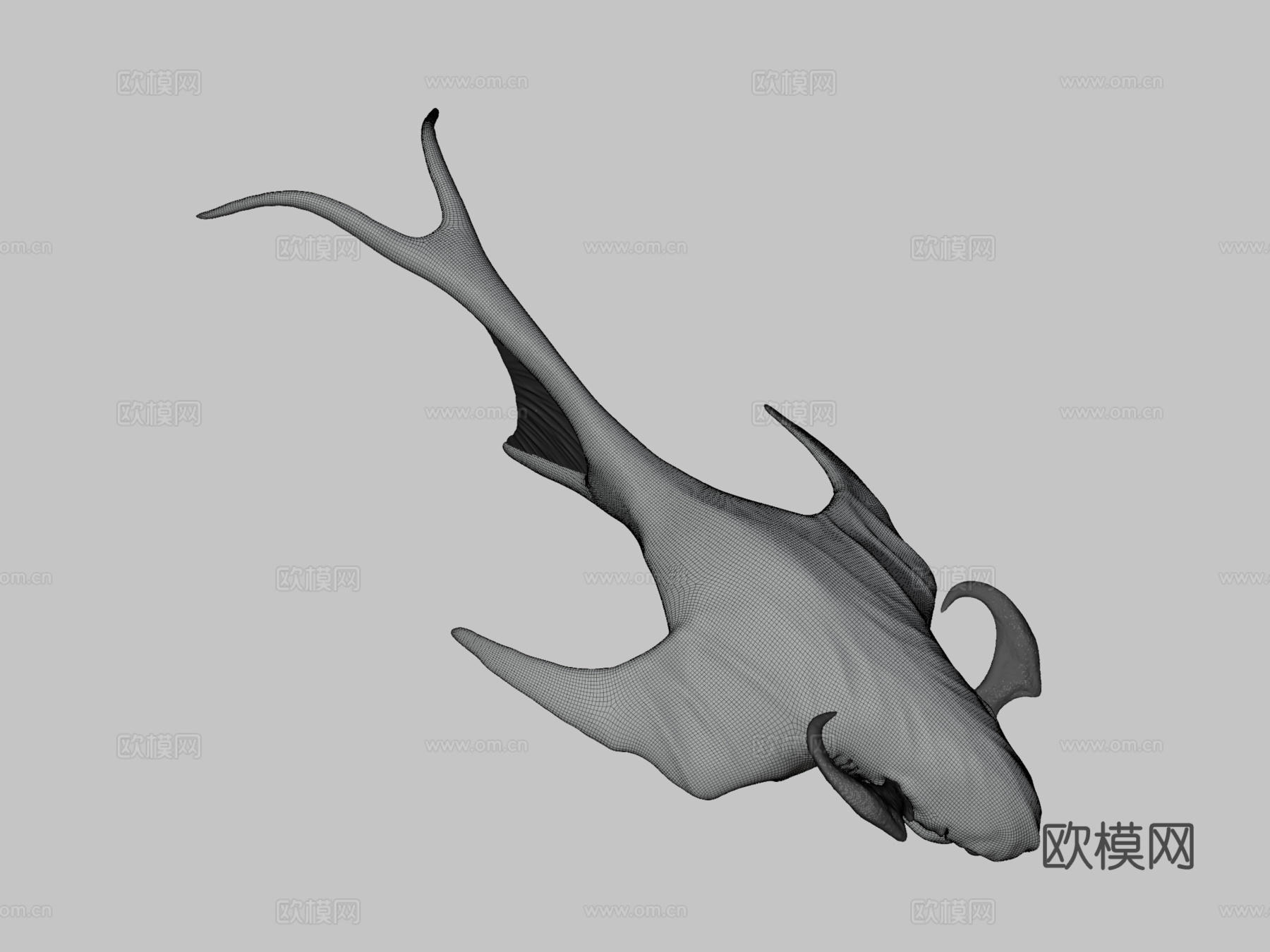 巨型潜伏者3d模型