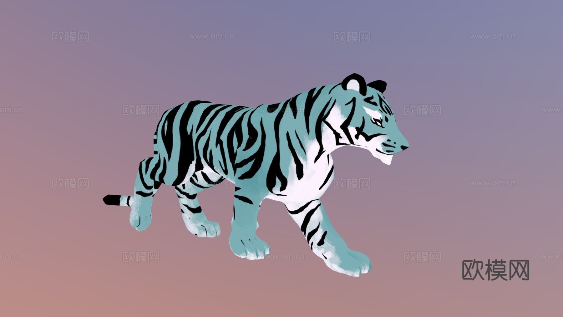 虎3d模型