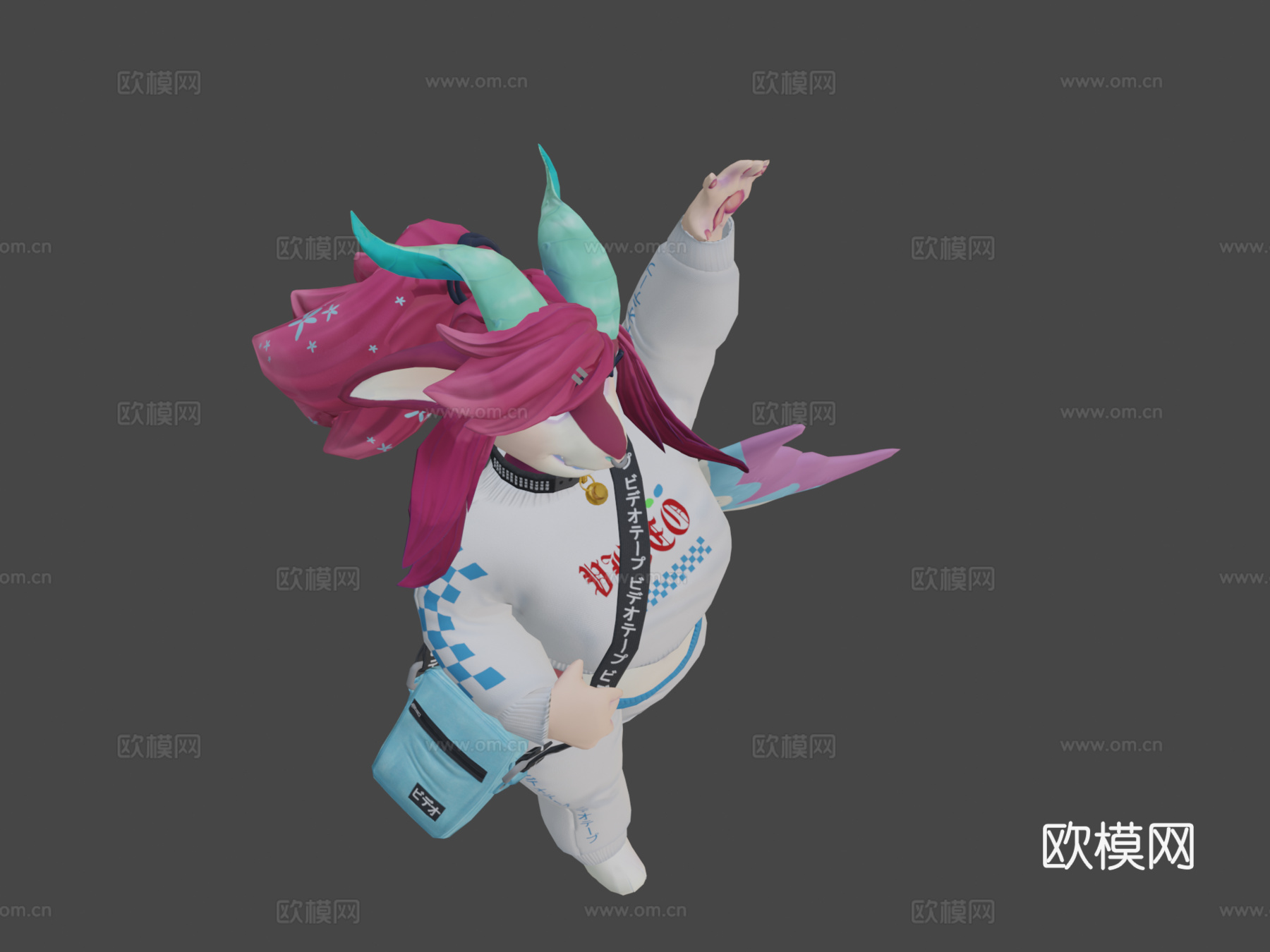鲨鱼艾克莱尔3d模型