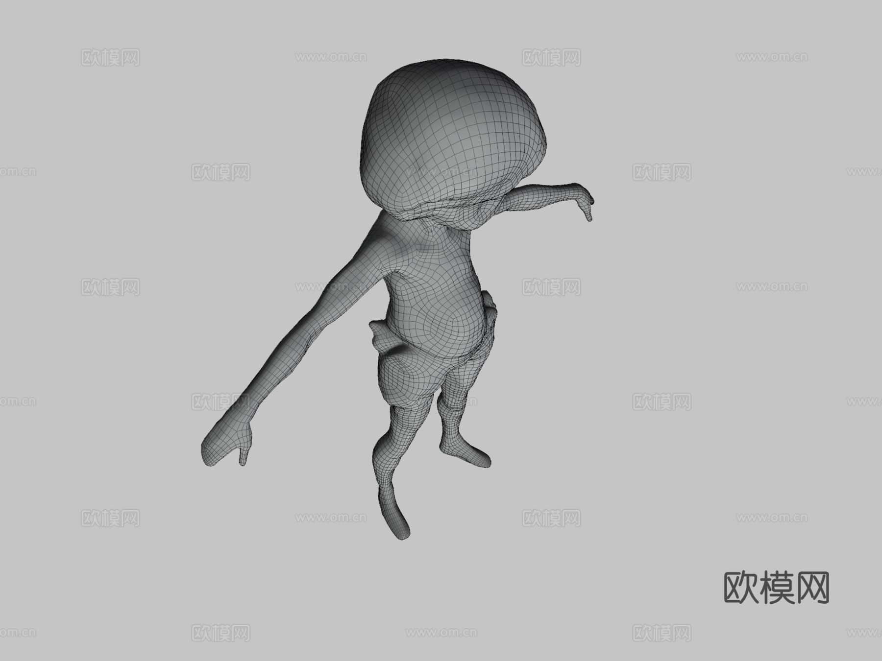 我信赖的孩子3d模型