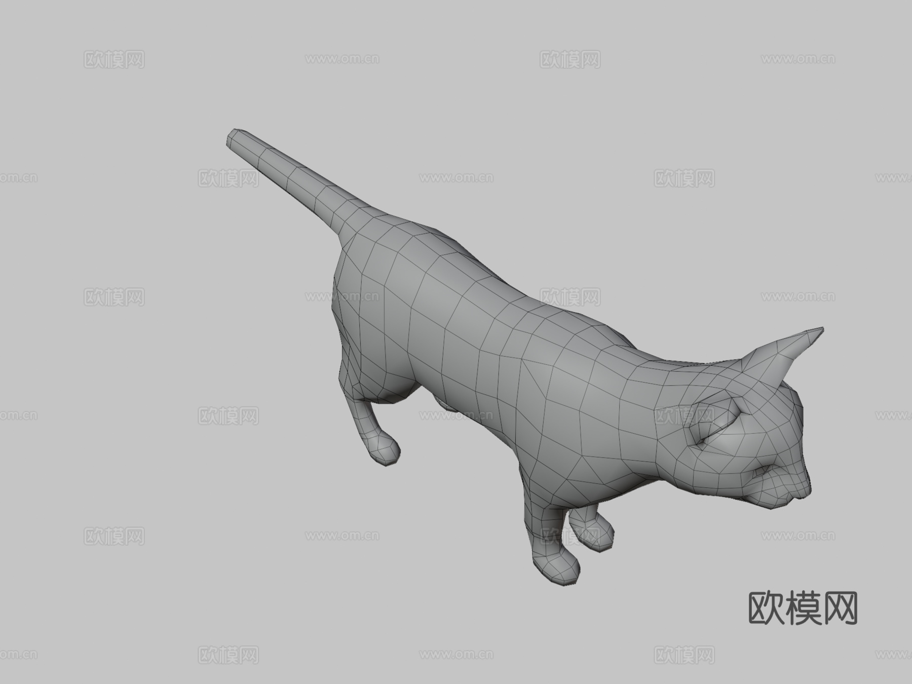 DRT-家养动物-猫3d模型