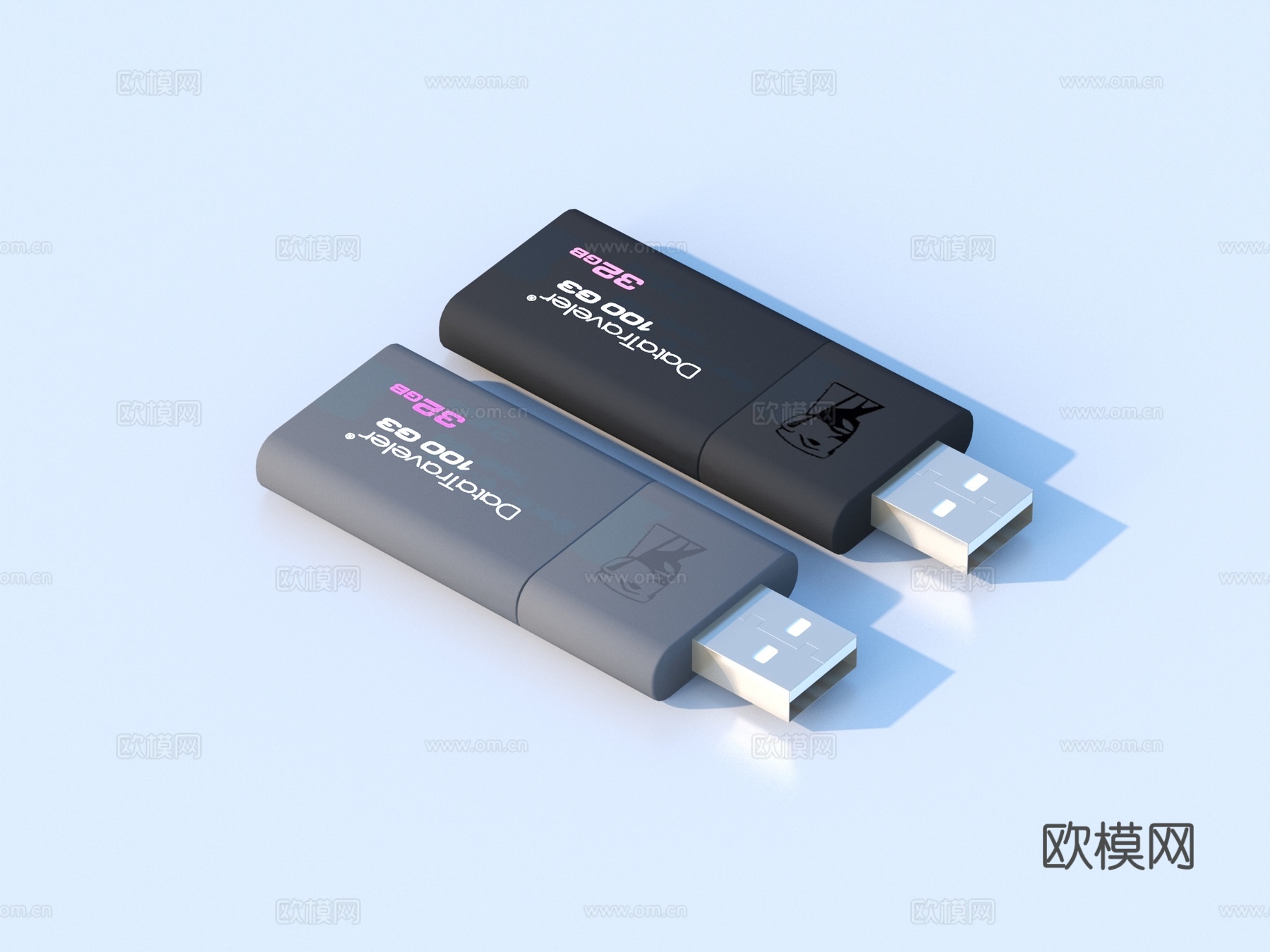 U盘 存储盘 硬盘 电子设备 外置硬盘 移动硬盘3d模型