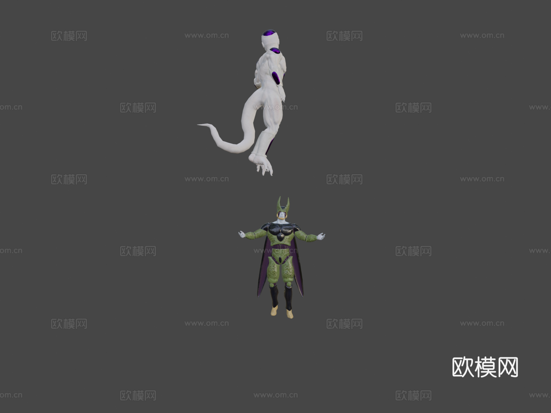 弗利萨vs沙鲁3d模型