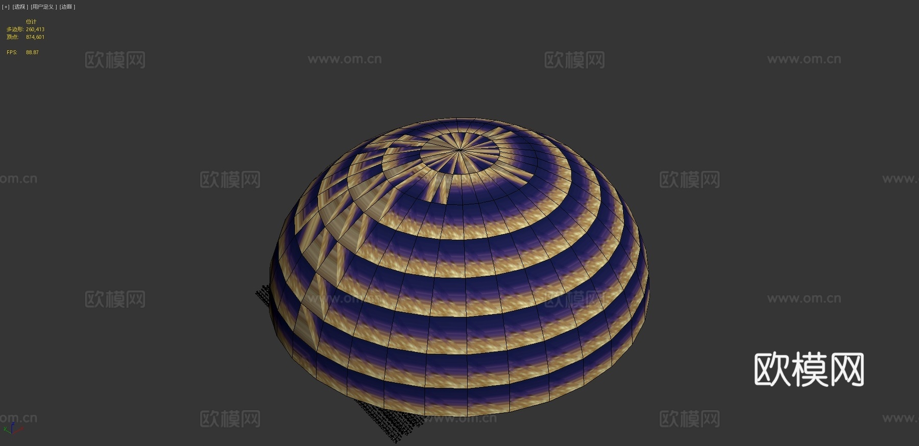 世纪福克斯标志1994-2010重制版3d模型