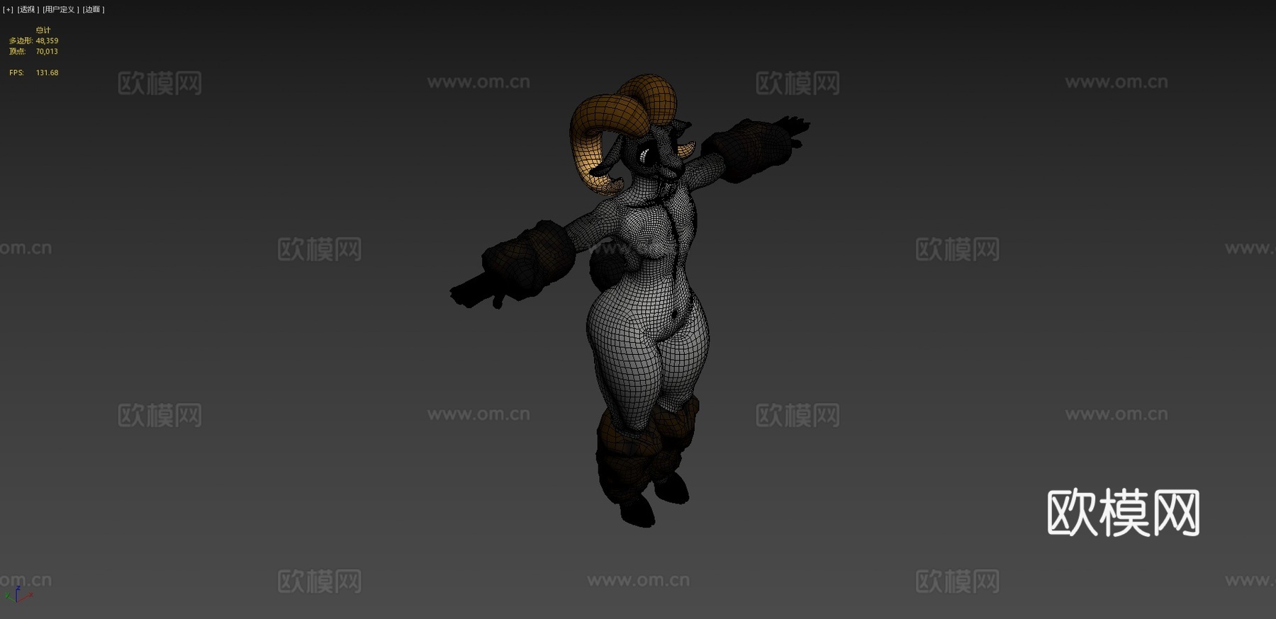 绵羊-VRChat与VTuber虚拟形象3d模型