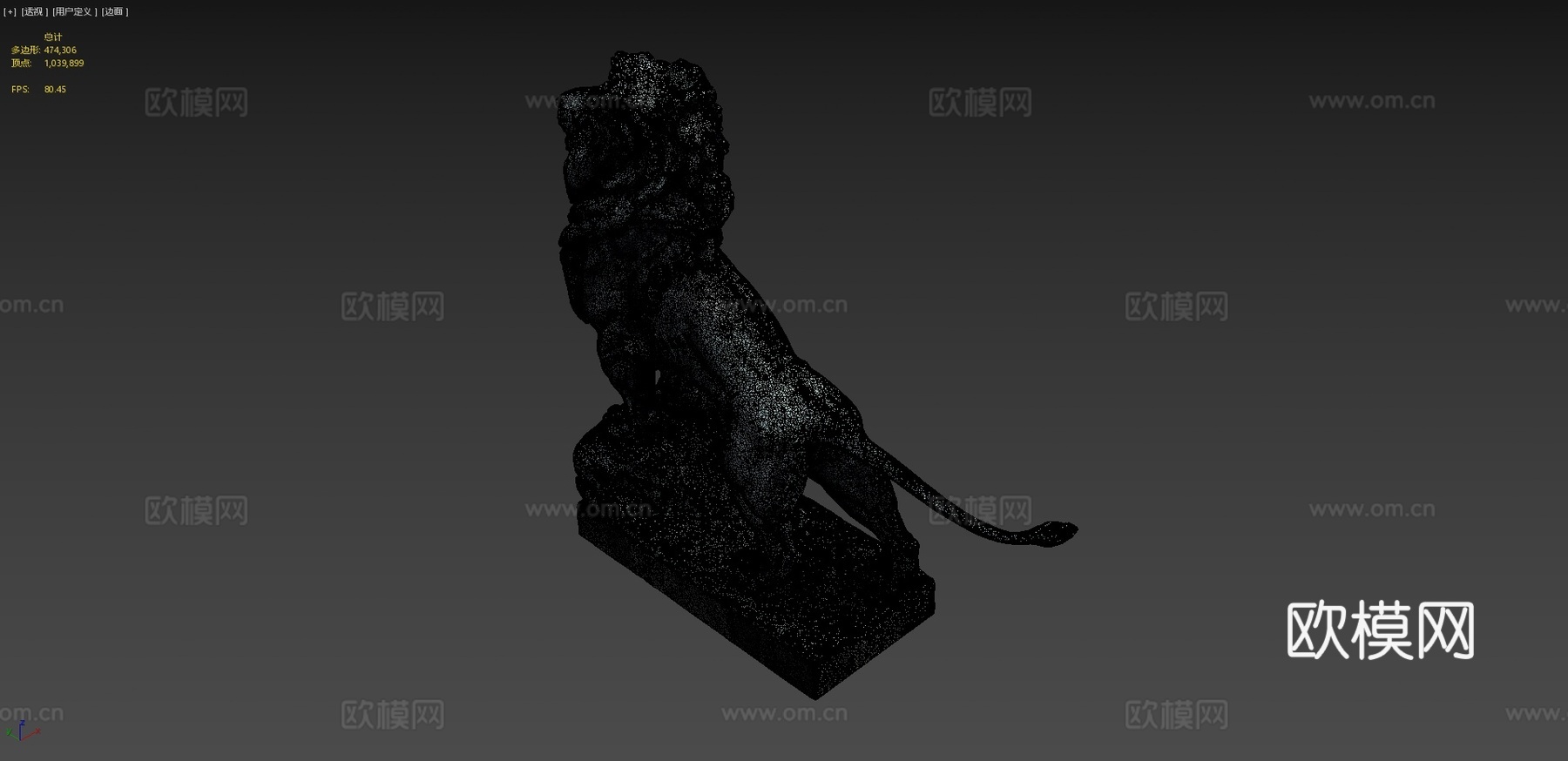 狮子(noe-3d.at)_13d模型