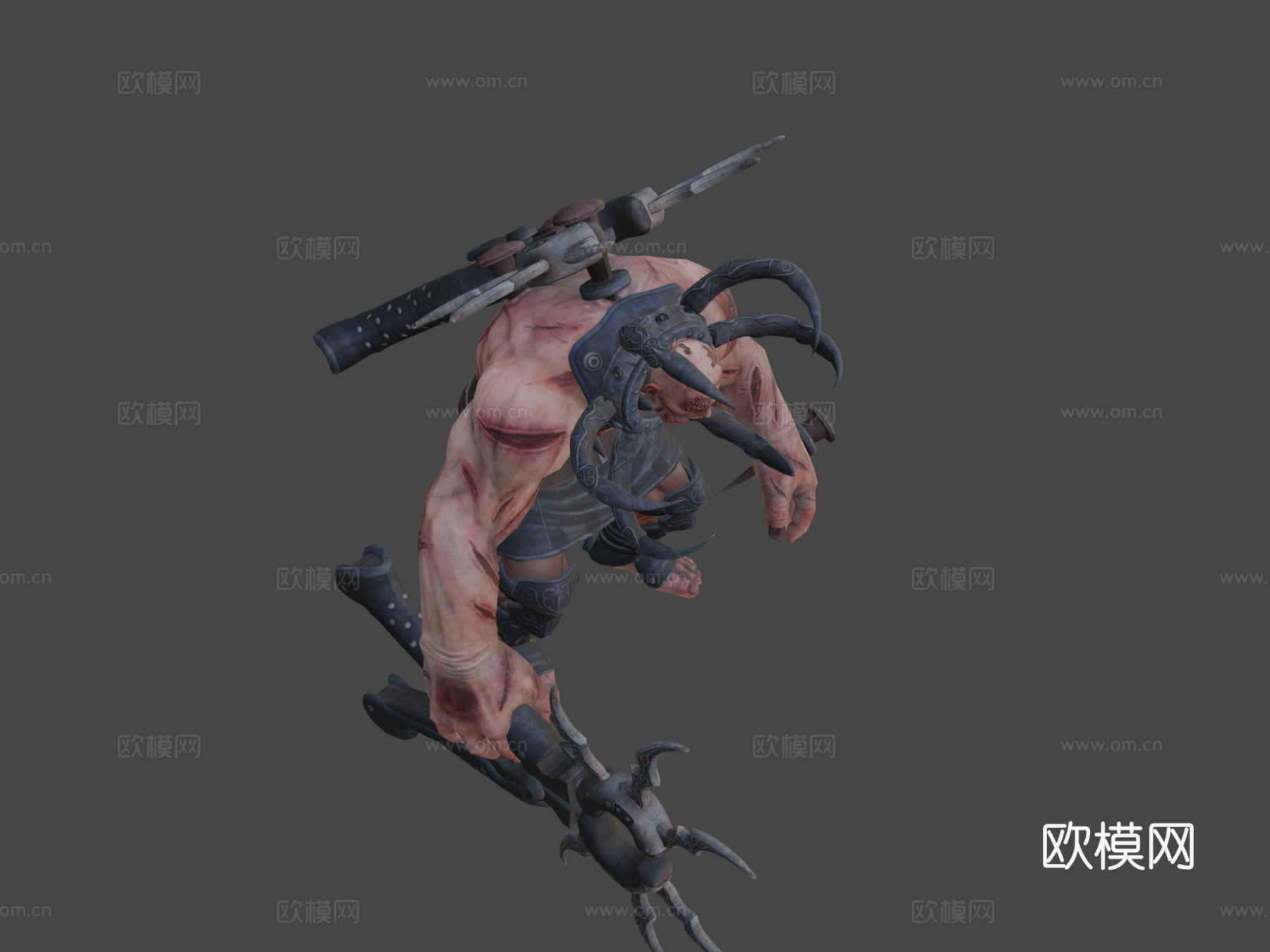 伊格南怪物3d模型