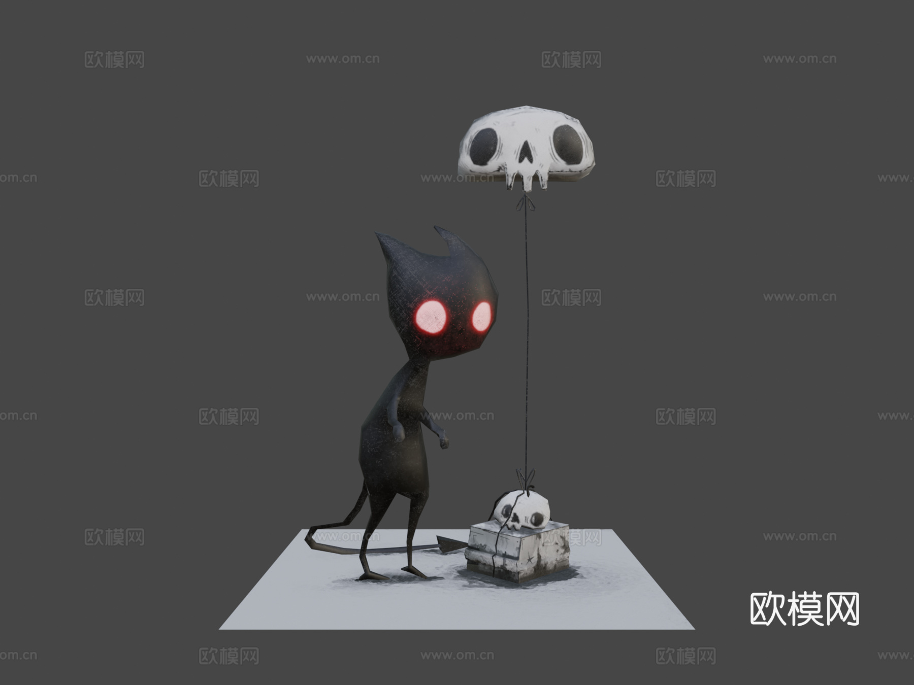 恶魔男孩3d模型