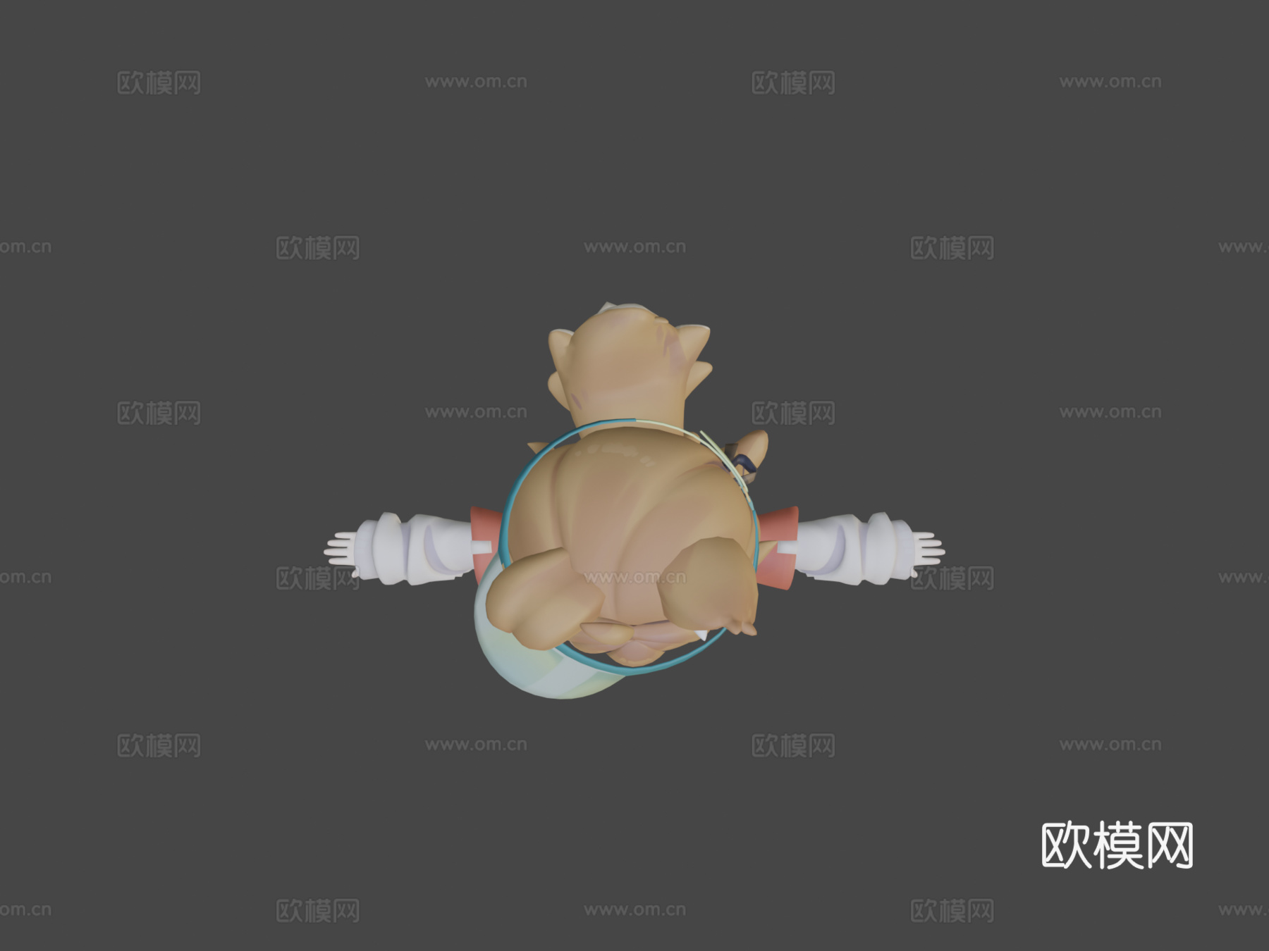豆日向3d模型