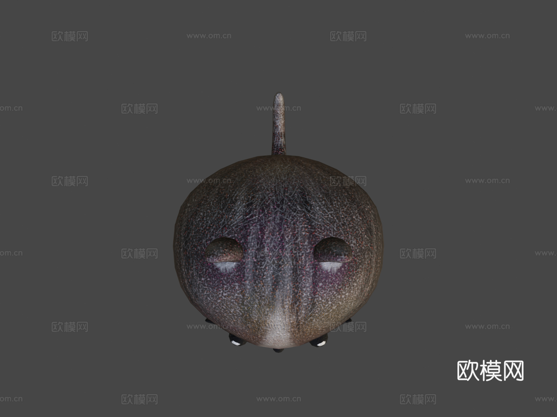 可爱胖猫3d模型