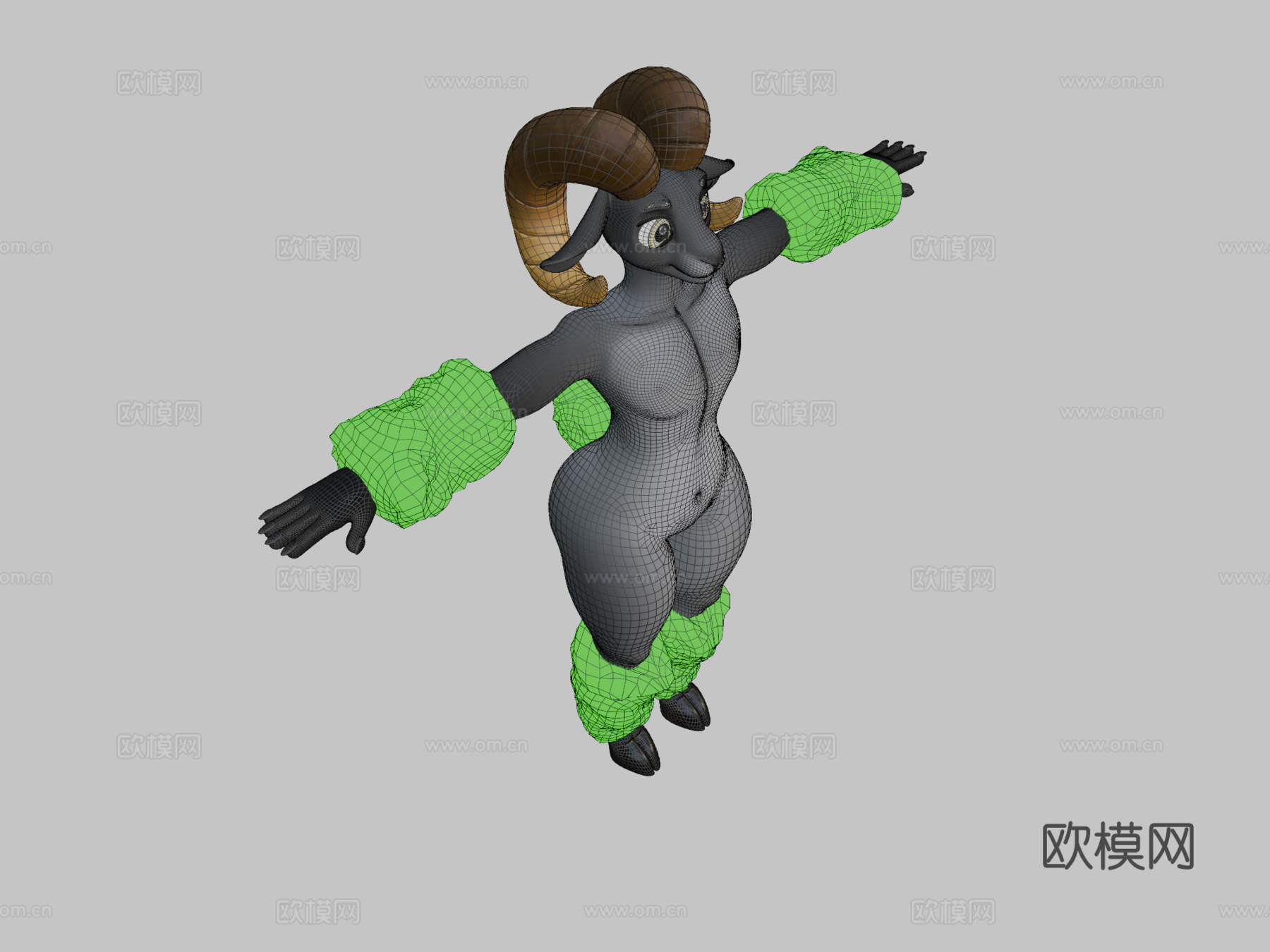 绵羊-VRChat与VTuber虚拟形象3d模型