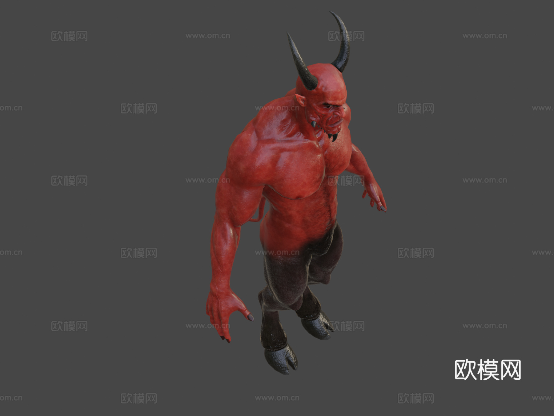 恶魔3d模型