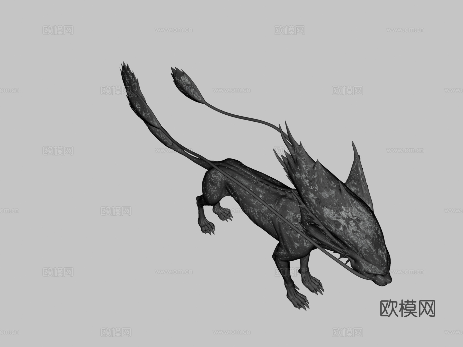 弗兰西猫3d模型