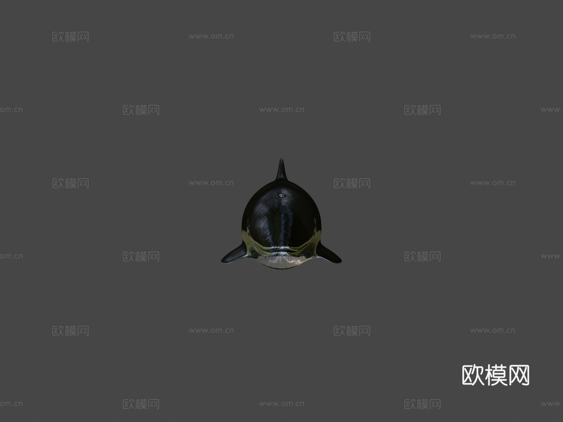 A型-港湾鼠海豚3d模型