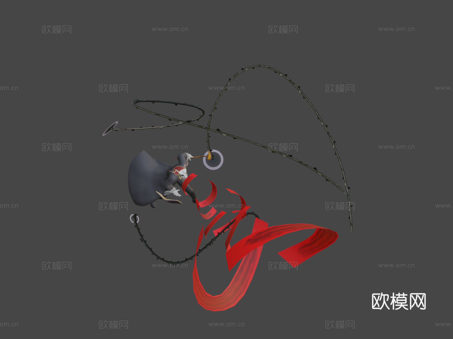 《魔法使的新娘》-艾利亚斯·爱因兹华斯3d模型