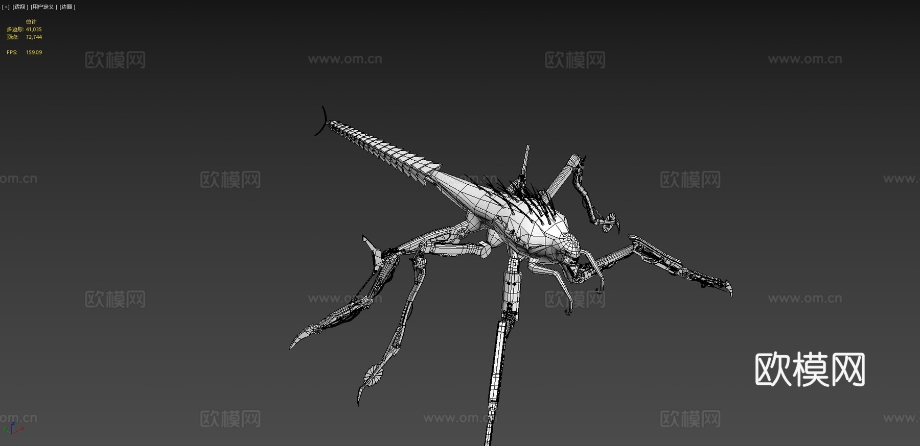 移动迷宫中的哀伤者3d模型