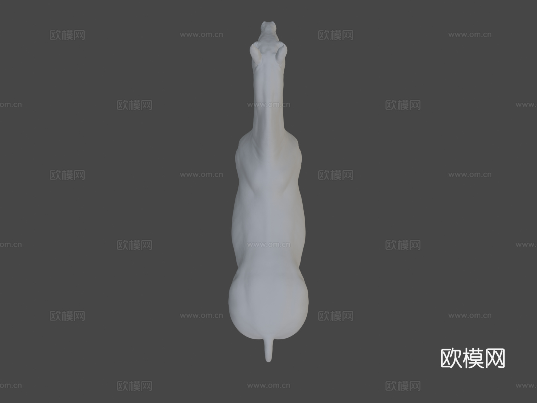 写实马雕塑3d模型