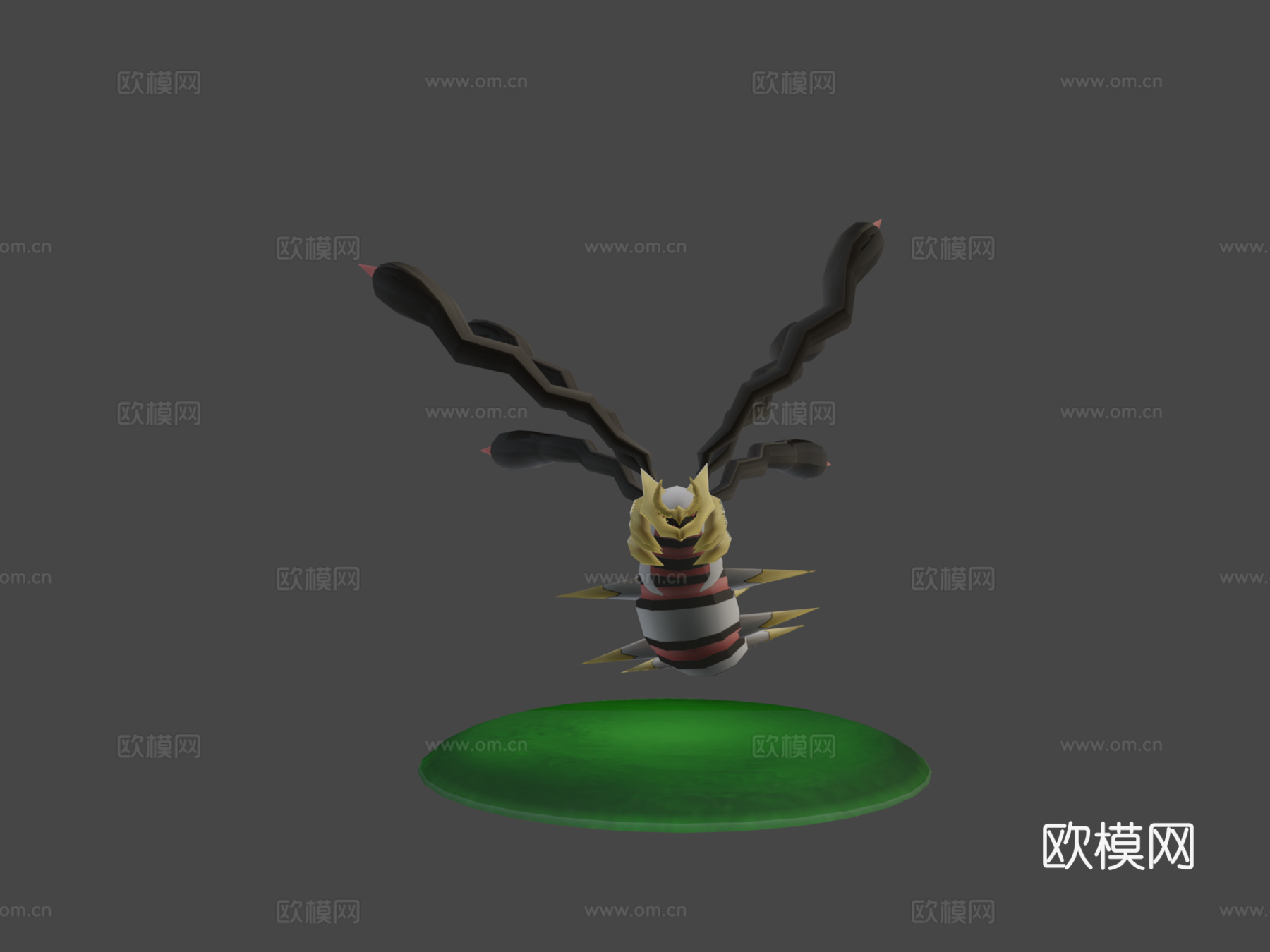 骑拉帝纳[起源]3d模型