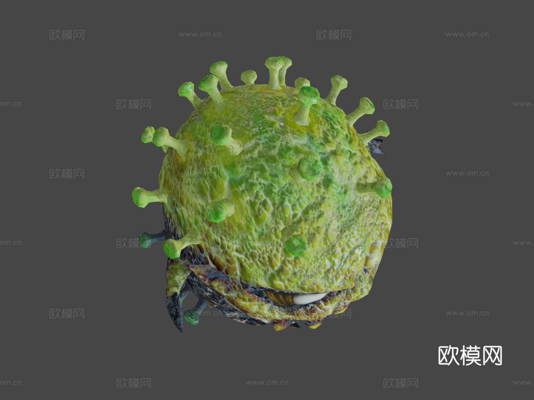 病毒_053d模型