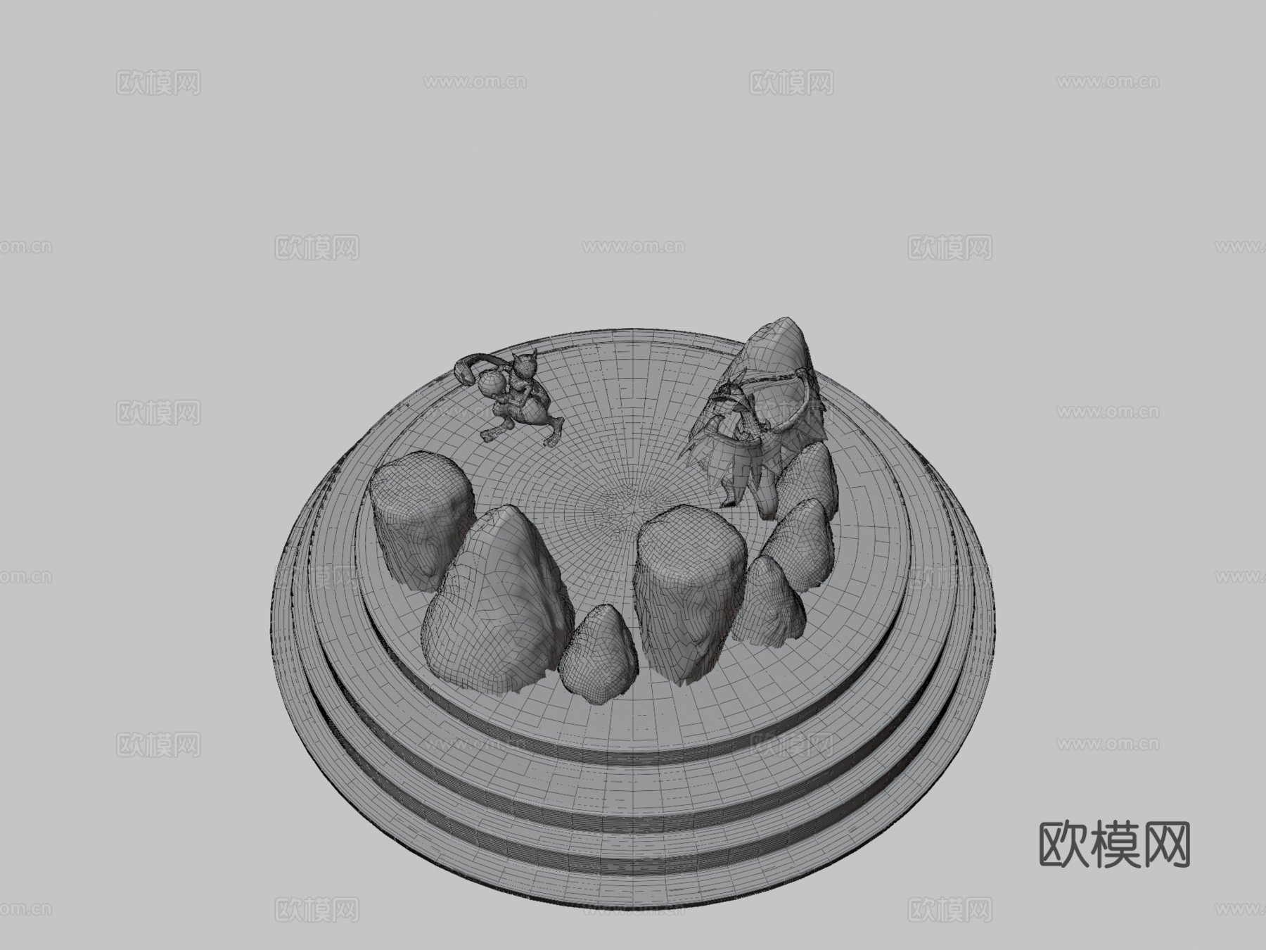 超级喷火龙X对战超梦3d模型