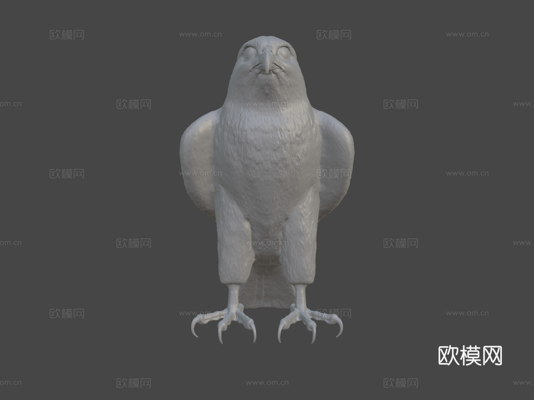 D模型猎鹰鸟3d模型