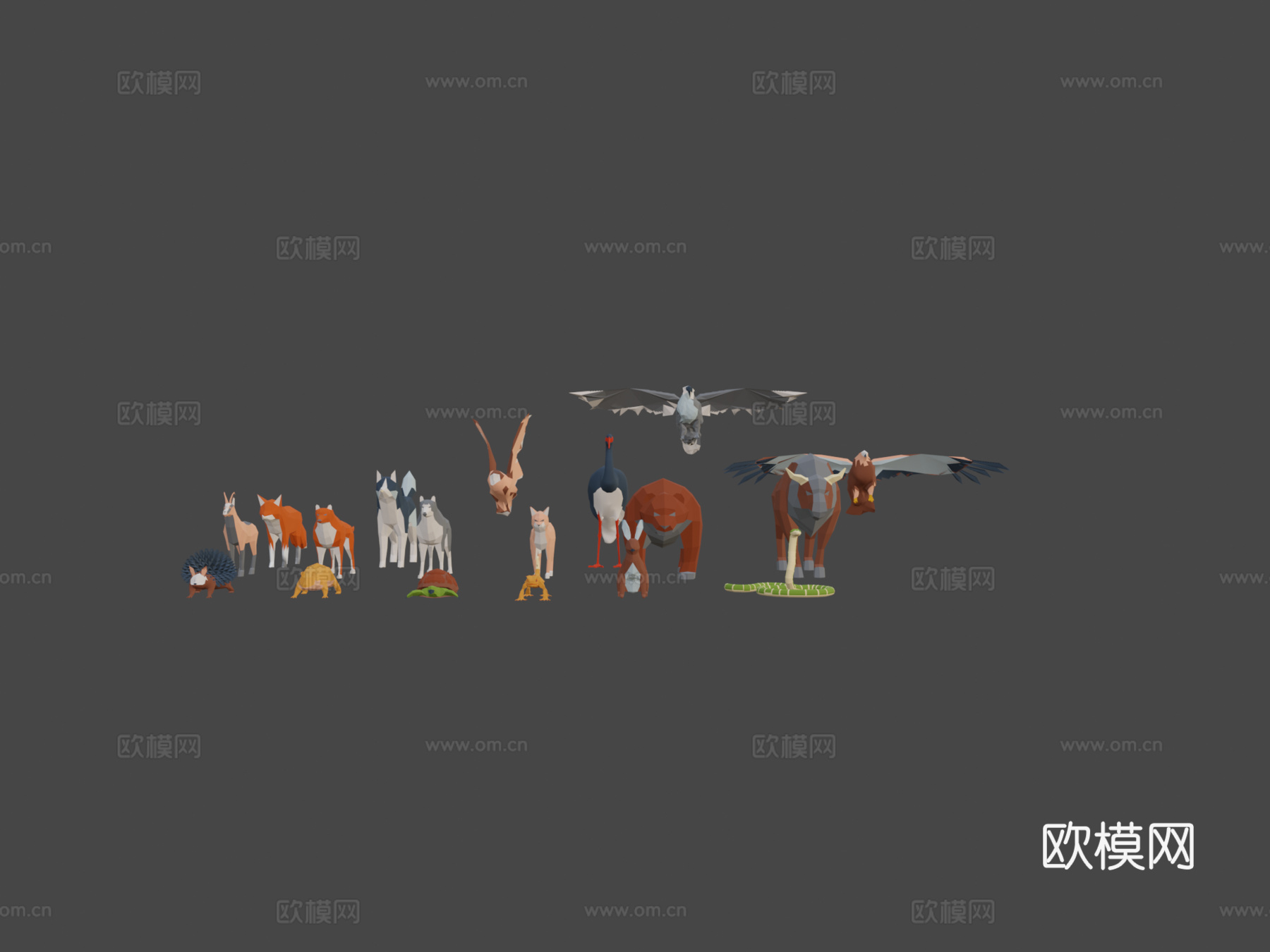 动物3d模型