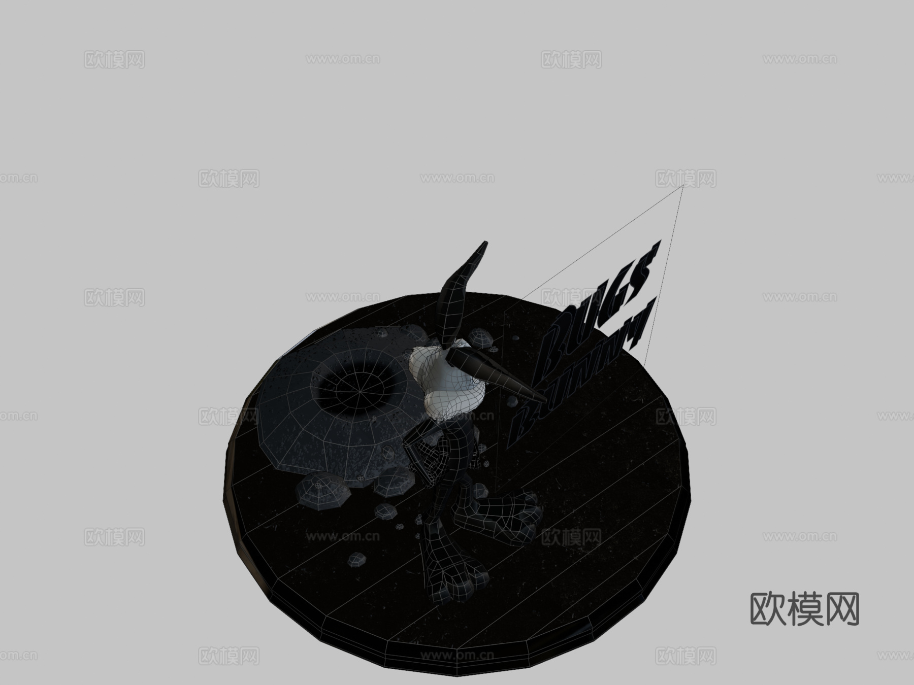 兔八哥3D模型3d模型
