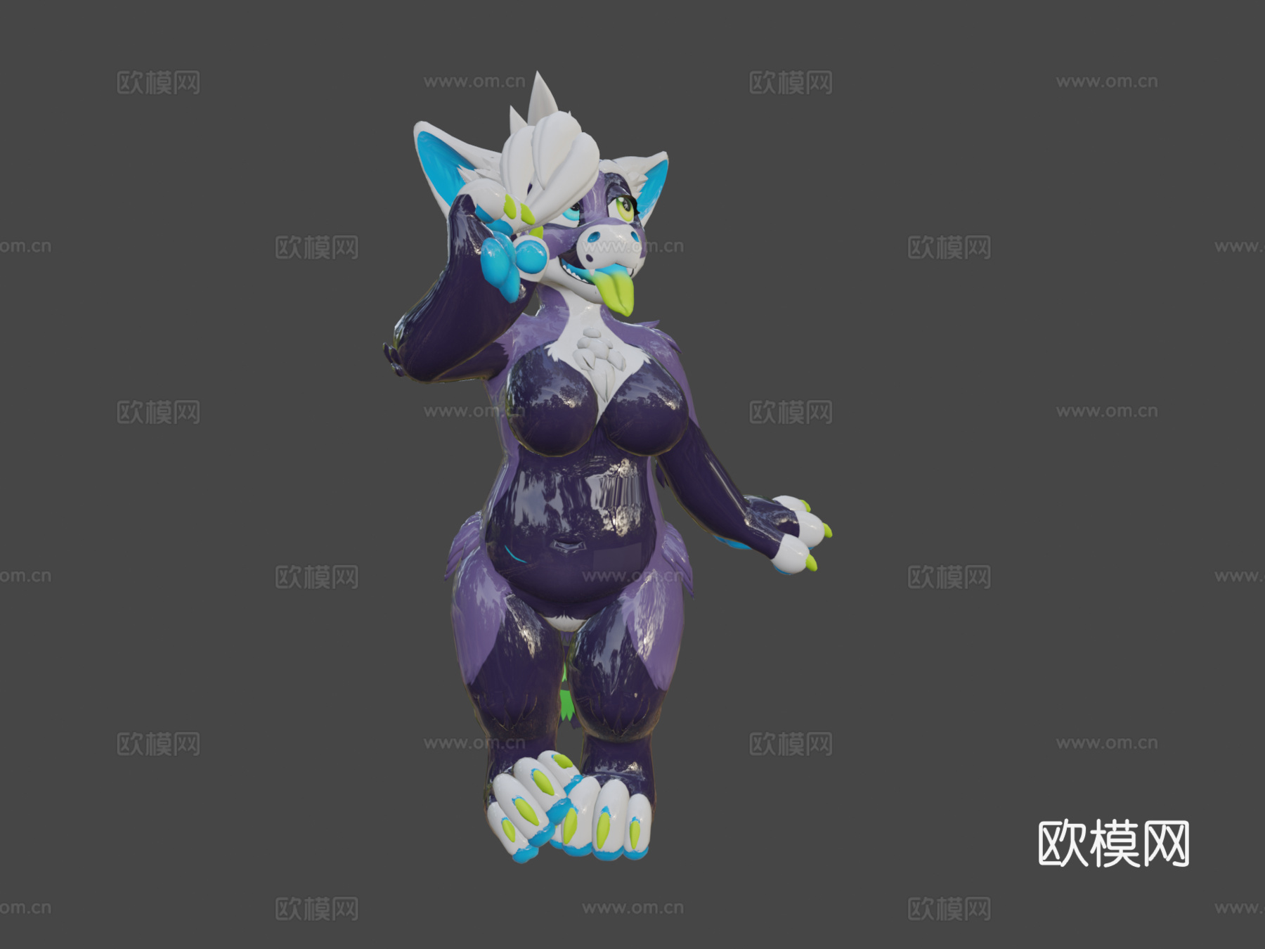 MuzzVRChat虚拟形象3d模型