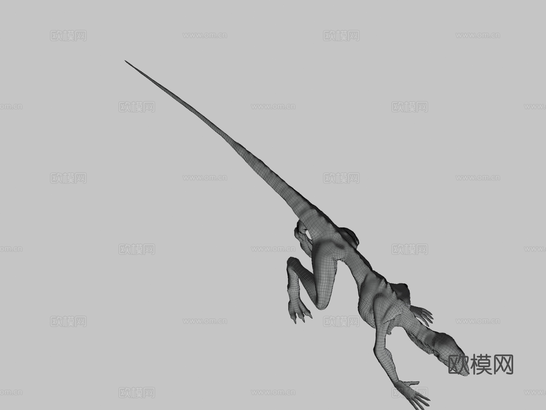 游戏就绪版埃比克斯生物3d模型