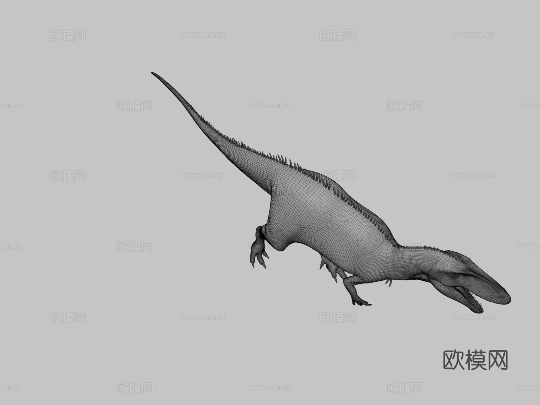 撒哈拉鲨齿龙3d模型