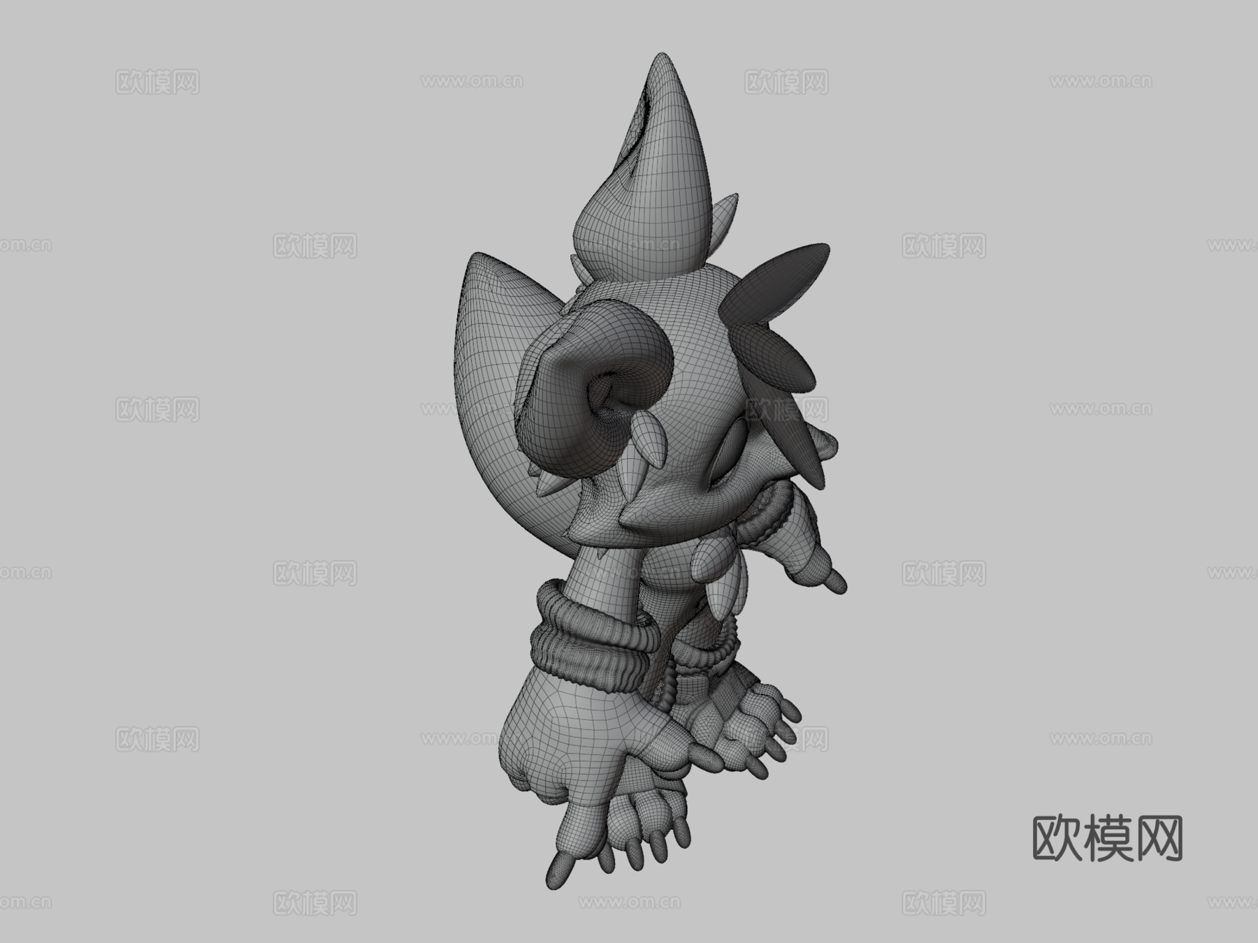 卡通人物3d模型