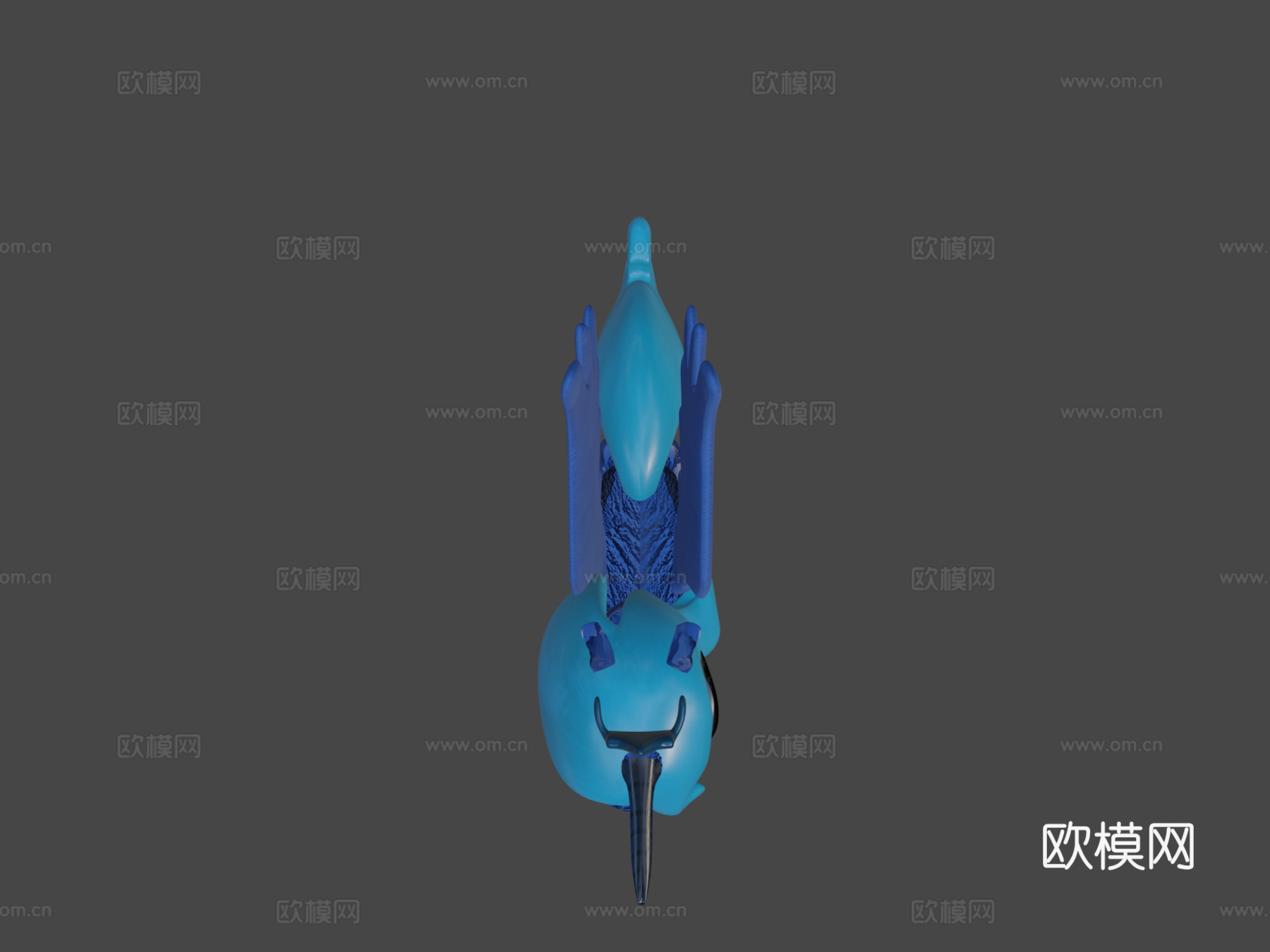 MLP-露娜公主3d模型