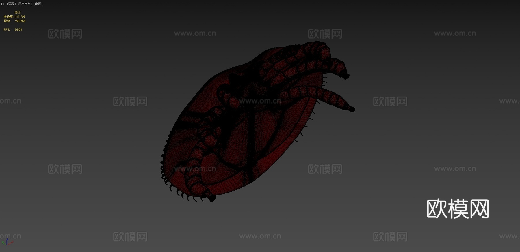 瓦螨-3D打印模型3d模型