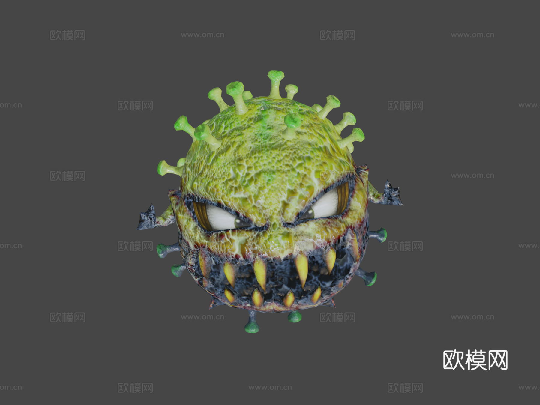 病毒_053d模型