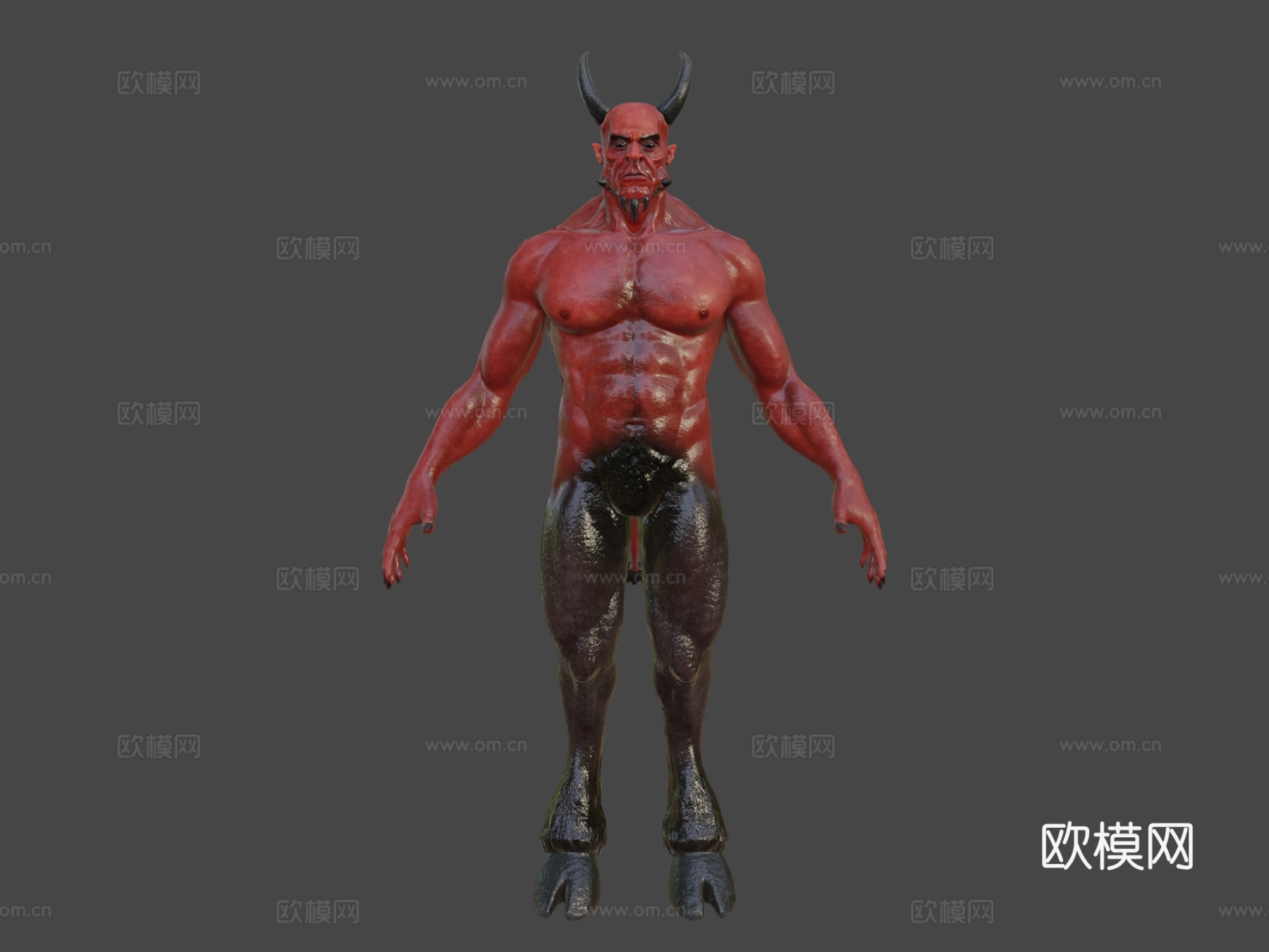 恶魔3d模型