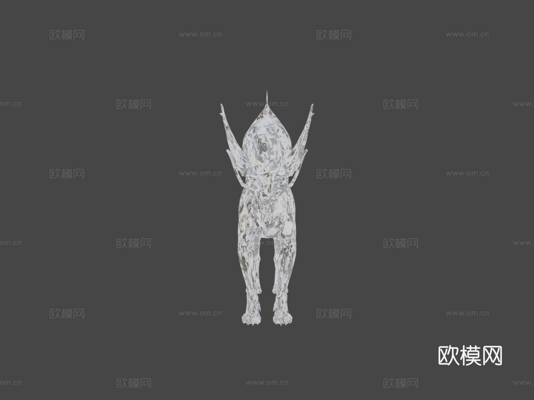 弗兰西猫3d模型